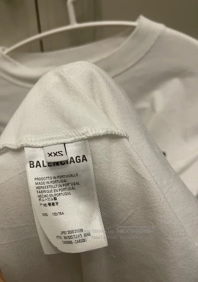 Balenciaga Balenciaga Multilingual T-Shirt White Size US XXS / EU 40 - 5 Thumbnail