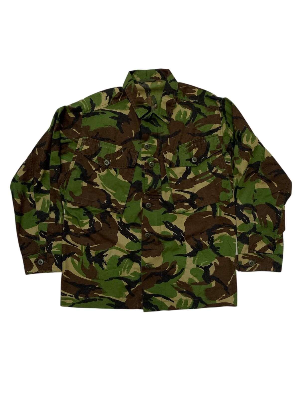 Vintage (Custom Aphex Twin) Vintage British Army DPM Combat Jacket Size US M / EU 48-50 / 2 - 2 Thumbnail
