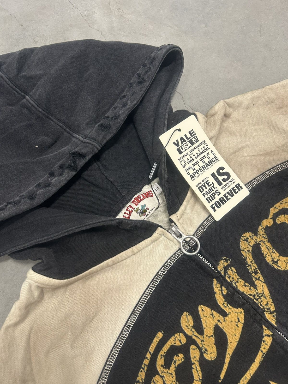 Vale Vale Forever Valley Dreams Black Desert Star Zip Up Hoodie Size US S / EU 44-46 / 1 - 3 Thumbnail