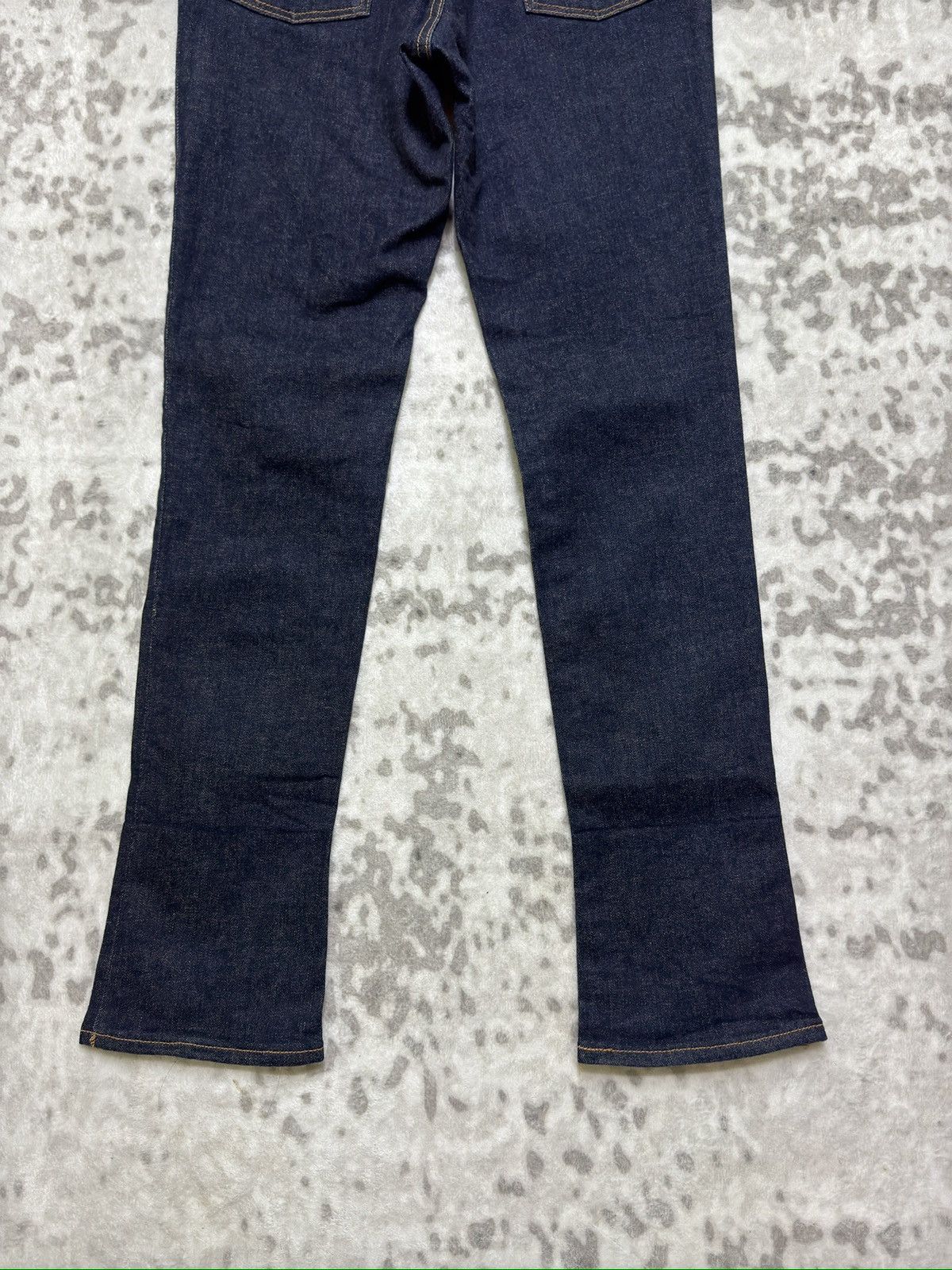 CABANE de ZUCCa Zucca Indigo Denim Jeans Slim Thigh Flared Leg Drop Crotch Size US 28 / EU 44 - 9 Thumbnail