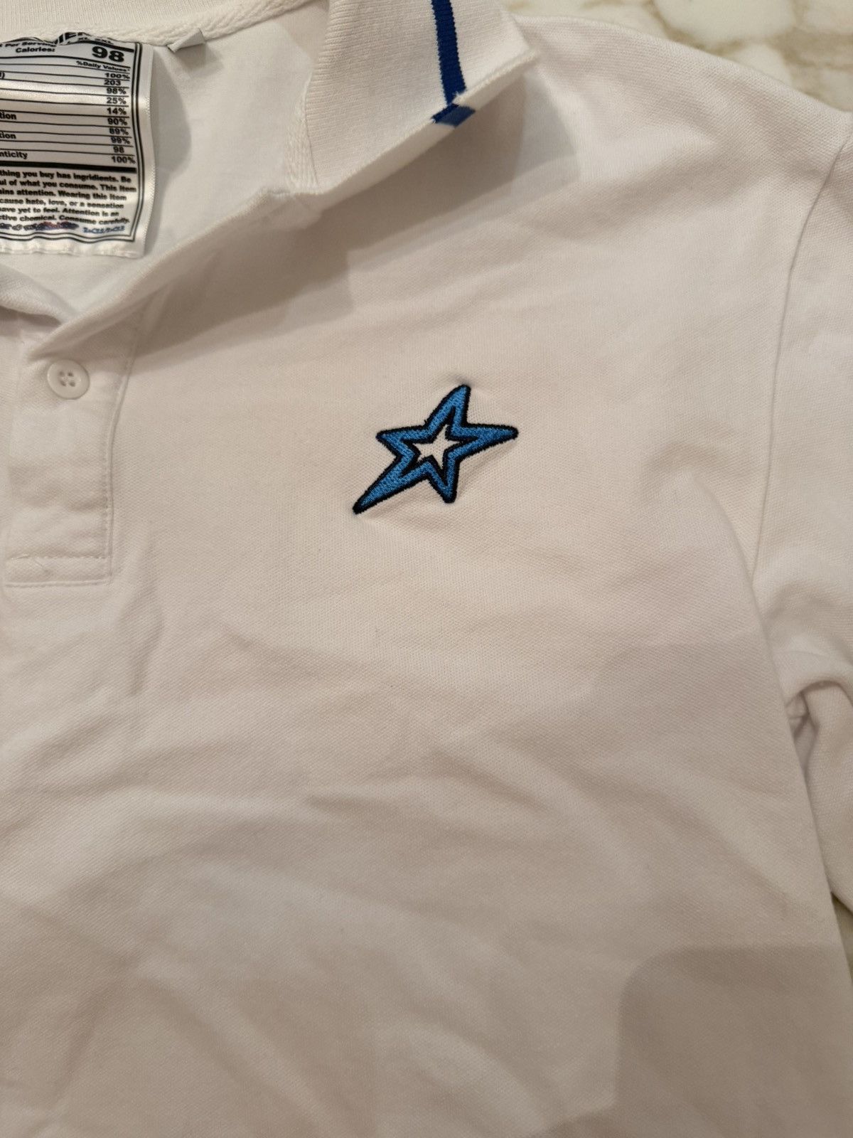 Other Since 1999 White and Blue polo shirt Size US XS / EU 42 / 0 - 2 Thumbnail