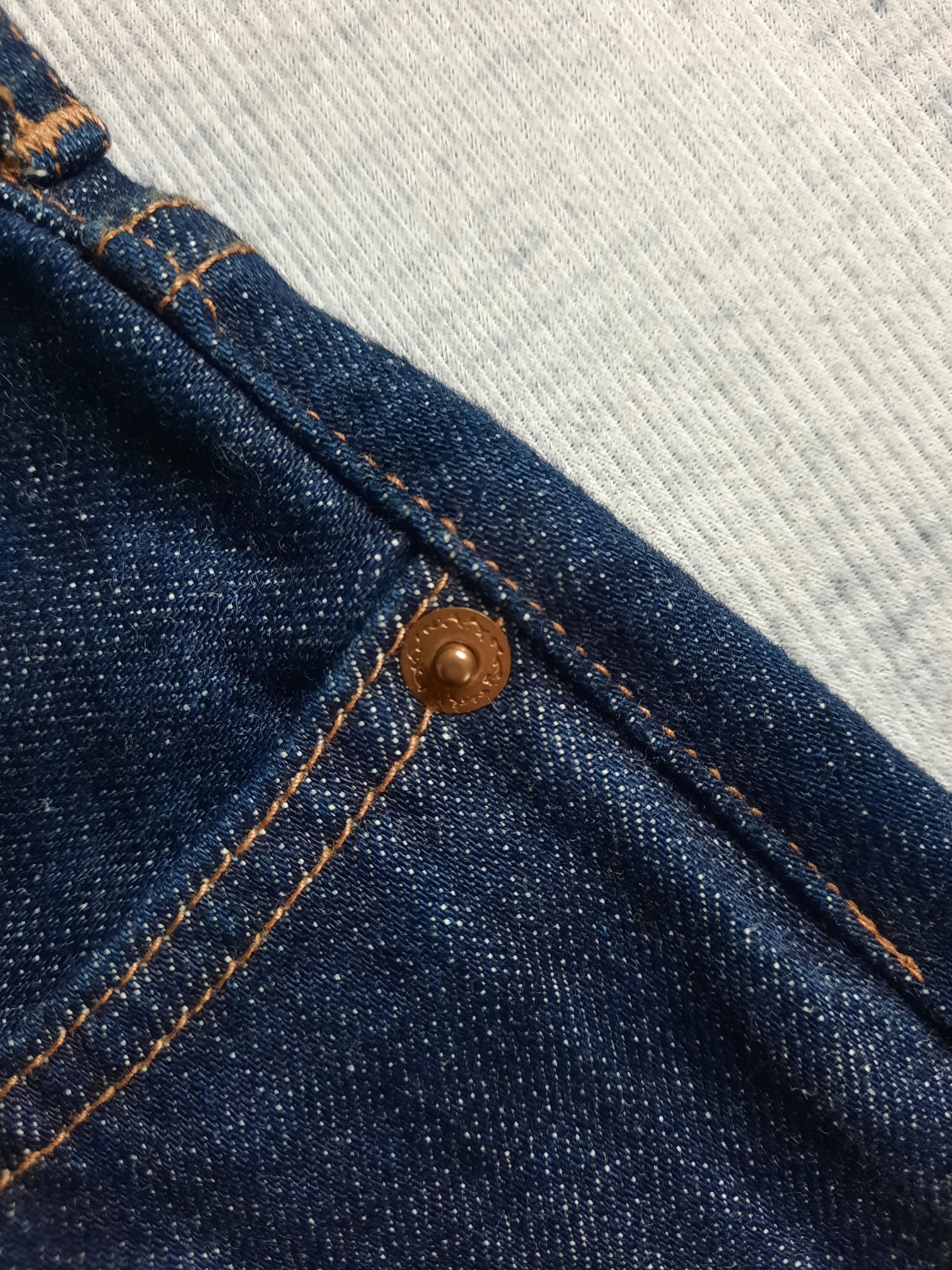 Japanese Brand 🔥Japanese brand made in japan indigo selvedge denim skirt Size 32" / US 10 / IT 46 - 6 Thumbnail