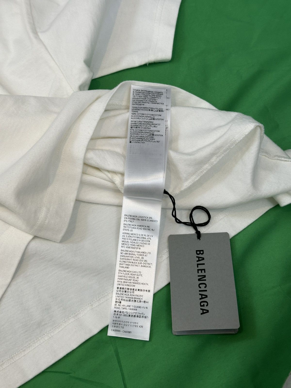 Balenciaga Balenciaga Offshore tee Size US S / EU 44-46 / 1 - 7 Thumbnail