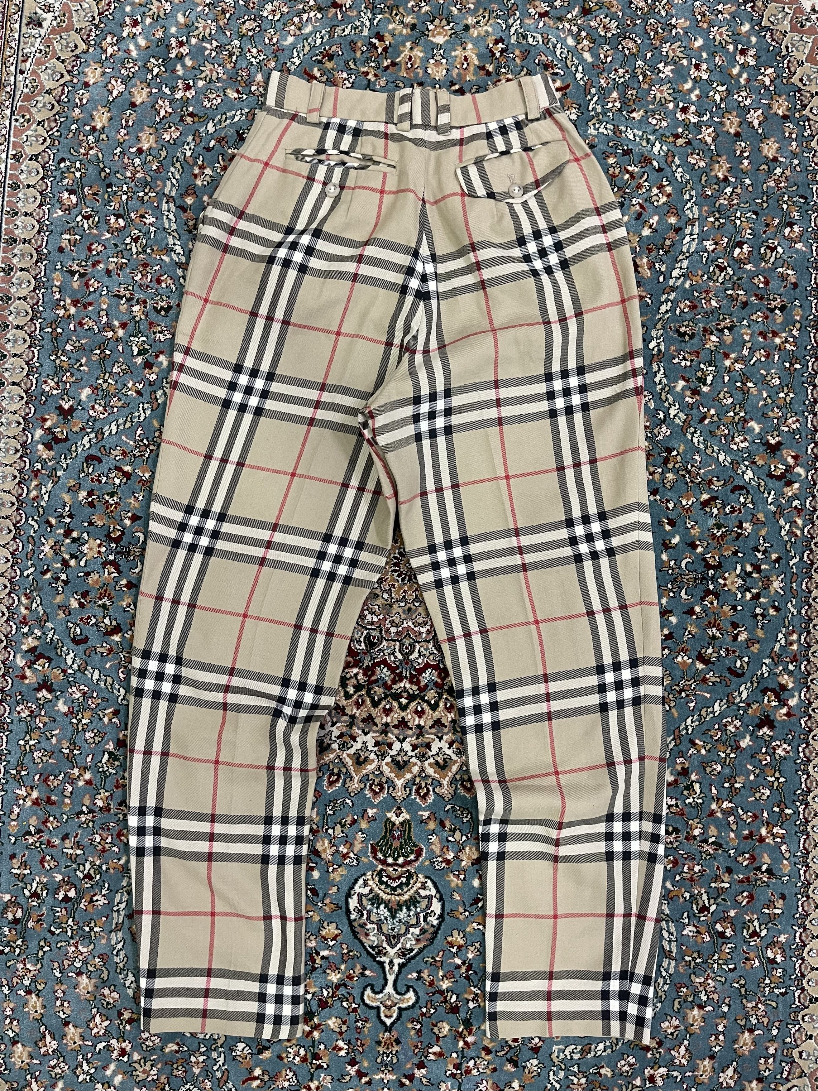 Vintage Hysteric Glamour High Waist Nova Checked Pant