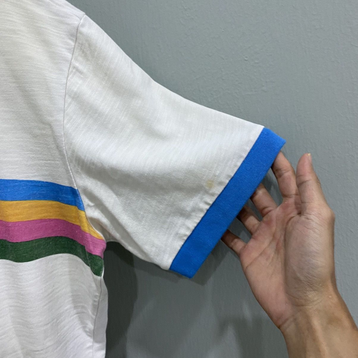 A$AP Rocky × Guess Guess x A$AP Rocky Cotton Candy Ringer Tee Size US M / EU 48-50 / 2 - 6 Thumbnail