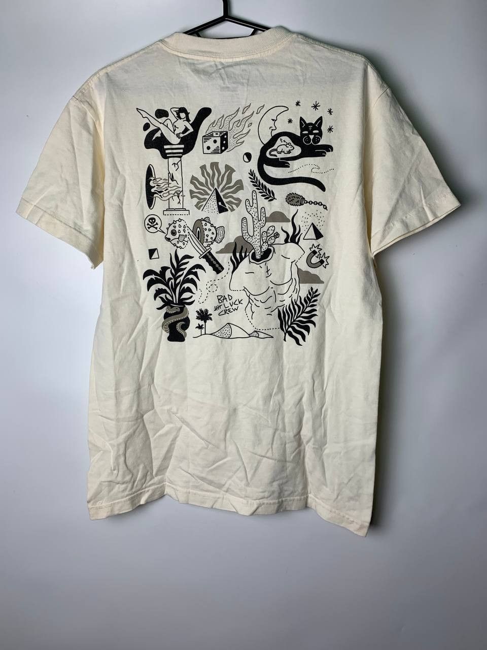 Empyre Empyre Graphic Print T-Shirt Cotton White Sz S Size US S / EU 44-46 / 1 - 3 Thumbnail