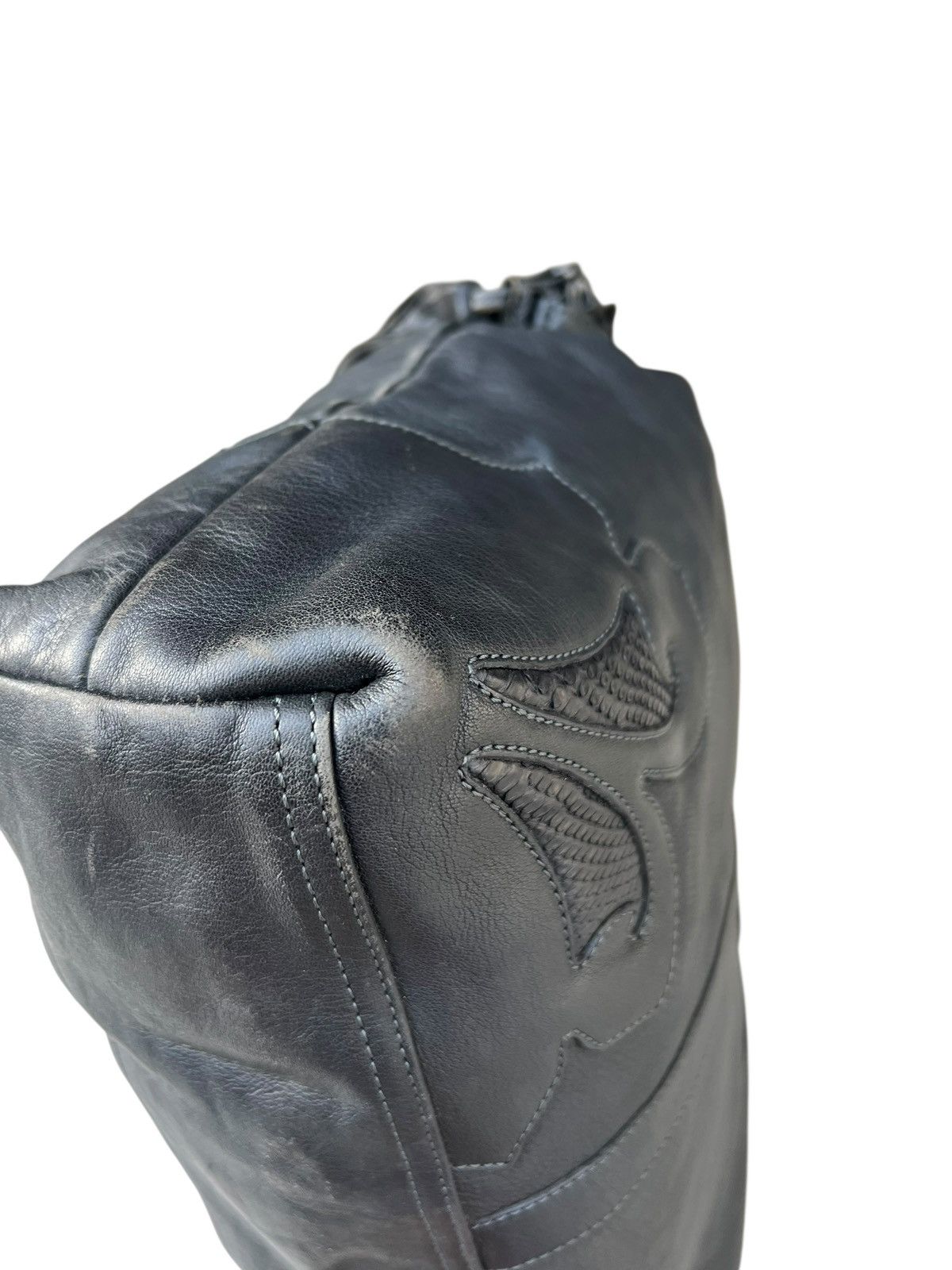 Porter IBIZA Japan Distressed Patina Black Leather Doctor Bag Size ONE SIZE - 15 Thumbnail
