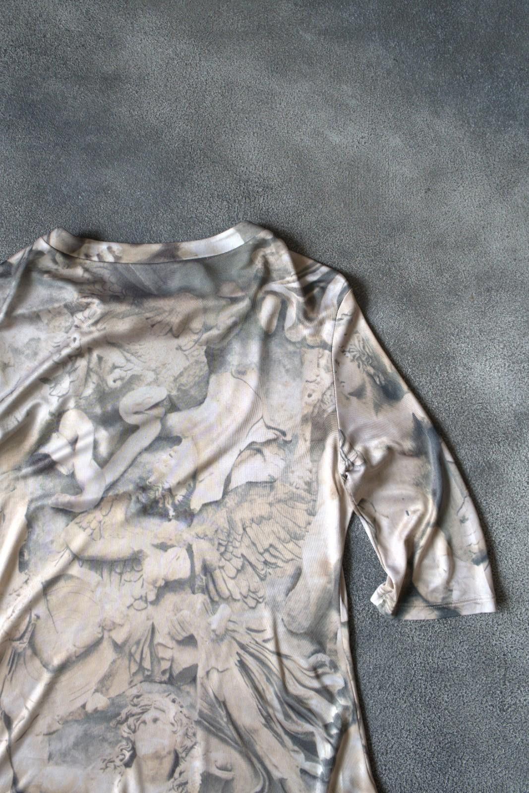 Alexander McQueen 2005 Alexander McQueen "Pergamon Altar Gigantomachy" Blouse Size M / US 6-8 / IT 42-44 - 11 Thumbnail