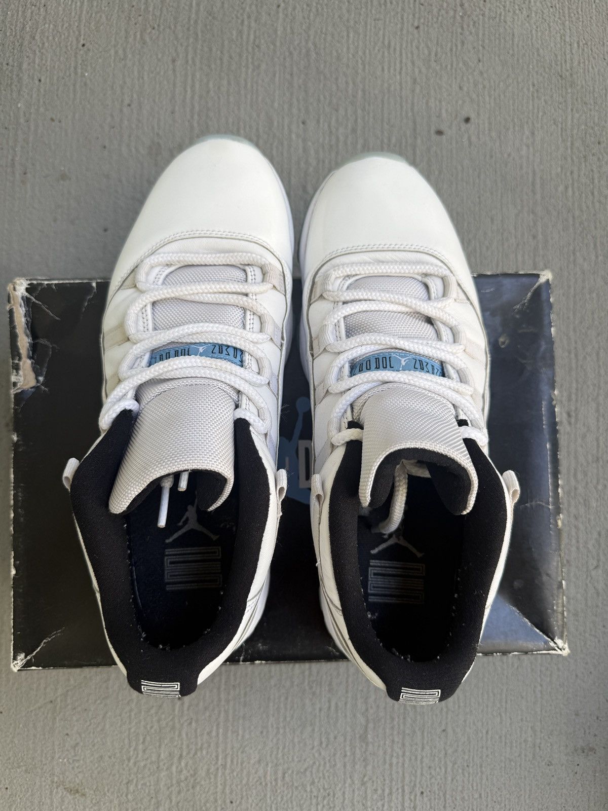 Jordan Brand Authentic Jordan 11 Legend Blue Sz 10.5 Size US 10.5 / EU 43-44 - 3 Thumbnail