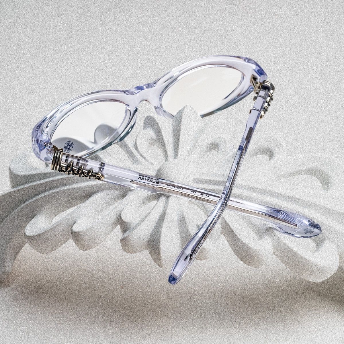 Chrome Hearts CHROME HEARTS BLASTER PERIWINKLE GLASSES Size ONE SIZE - 7 Thumbnail