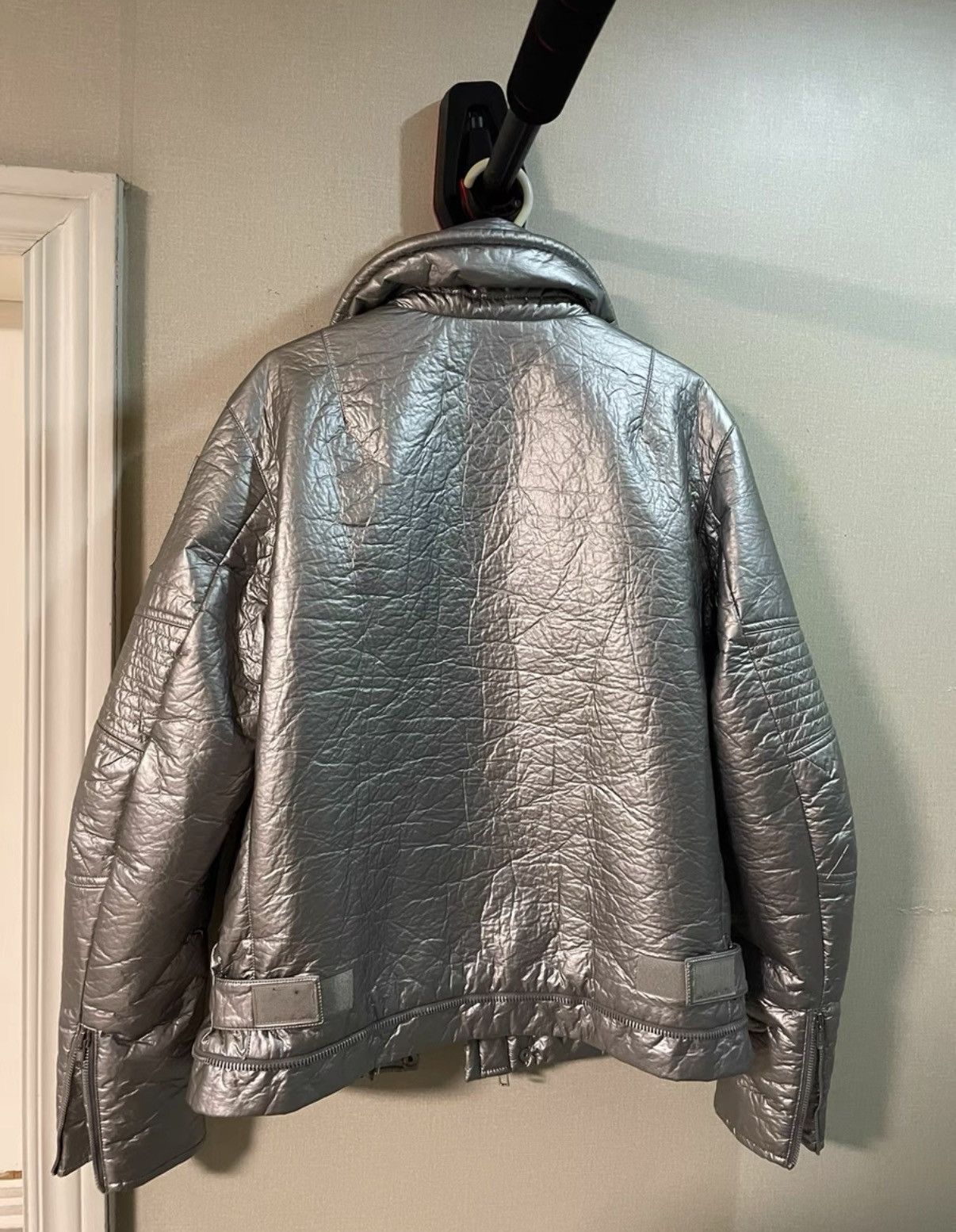 Helmut Lang Helmut Lang "Astro" Silver Astronaut Series Jacket Size US M / EU 48-50 / 2 - 2 Thumbnail