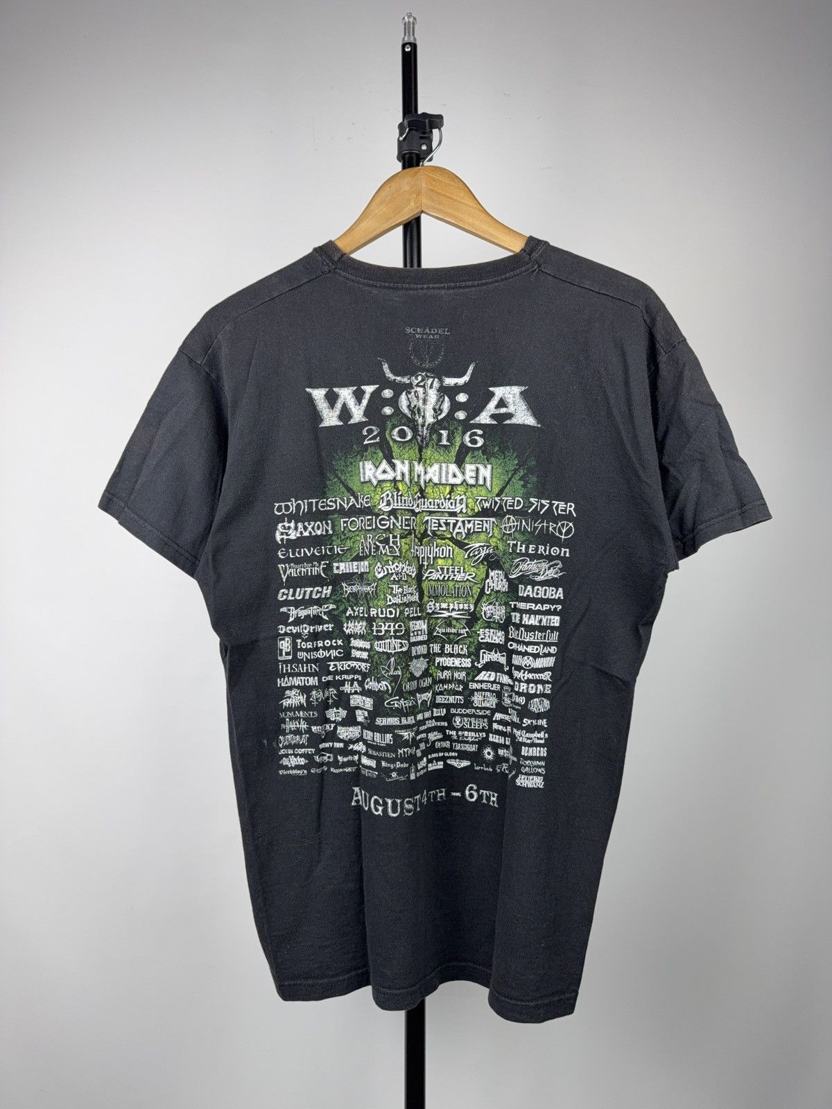 Vintage RARE Wacken 2016 Festival Band Tee Punk Metal Tour Shirt Size US L / EU 52-54 / 3 - 11 Thumbnail