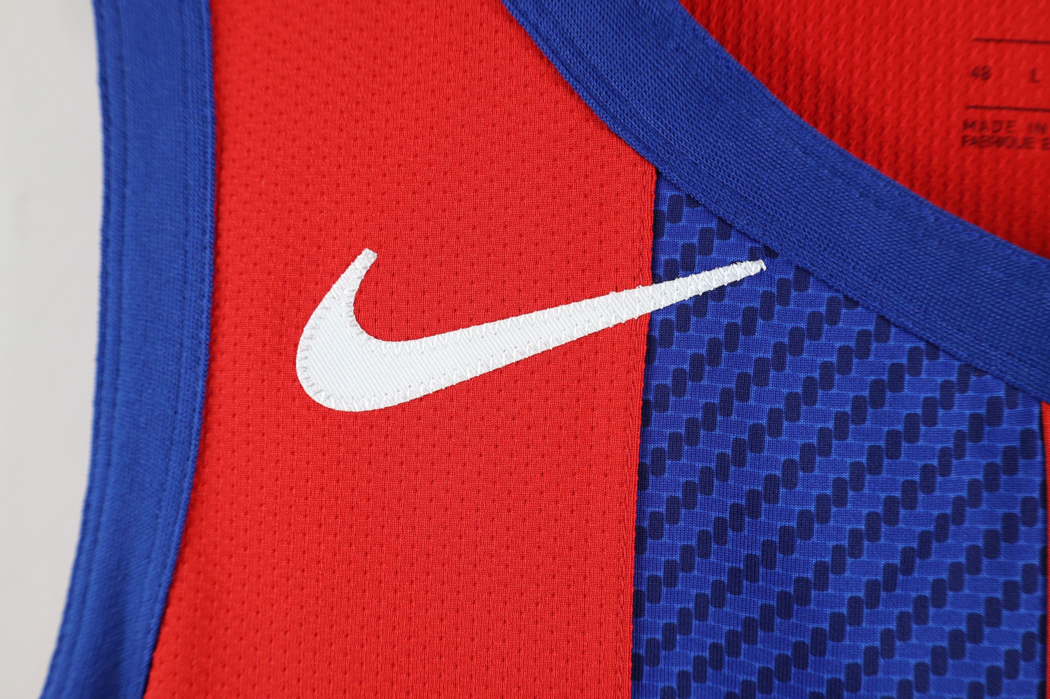 Nike × Vintage Nike Vaporknit NBA Reggie Jackson Pistons Basketball Jersey Size US L / EU 52-54 / 3 - 7 Thumbnail
