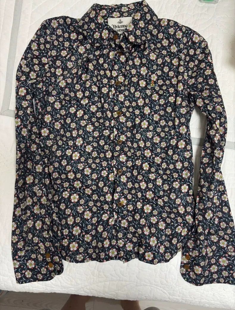 Vivienne Westwood Vivienne Westwood Shirt in floral fabric Size S / US 4 / IT 40 - 1 Thumbnail