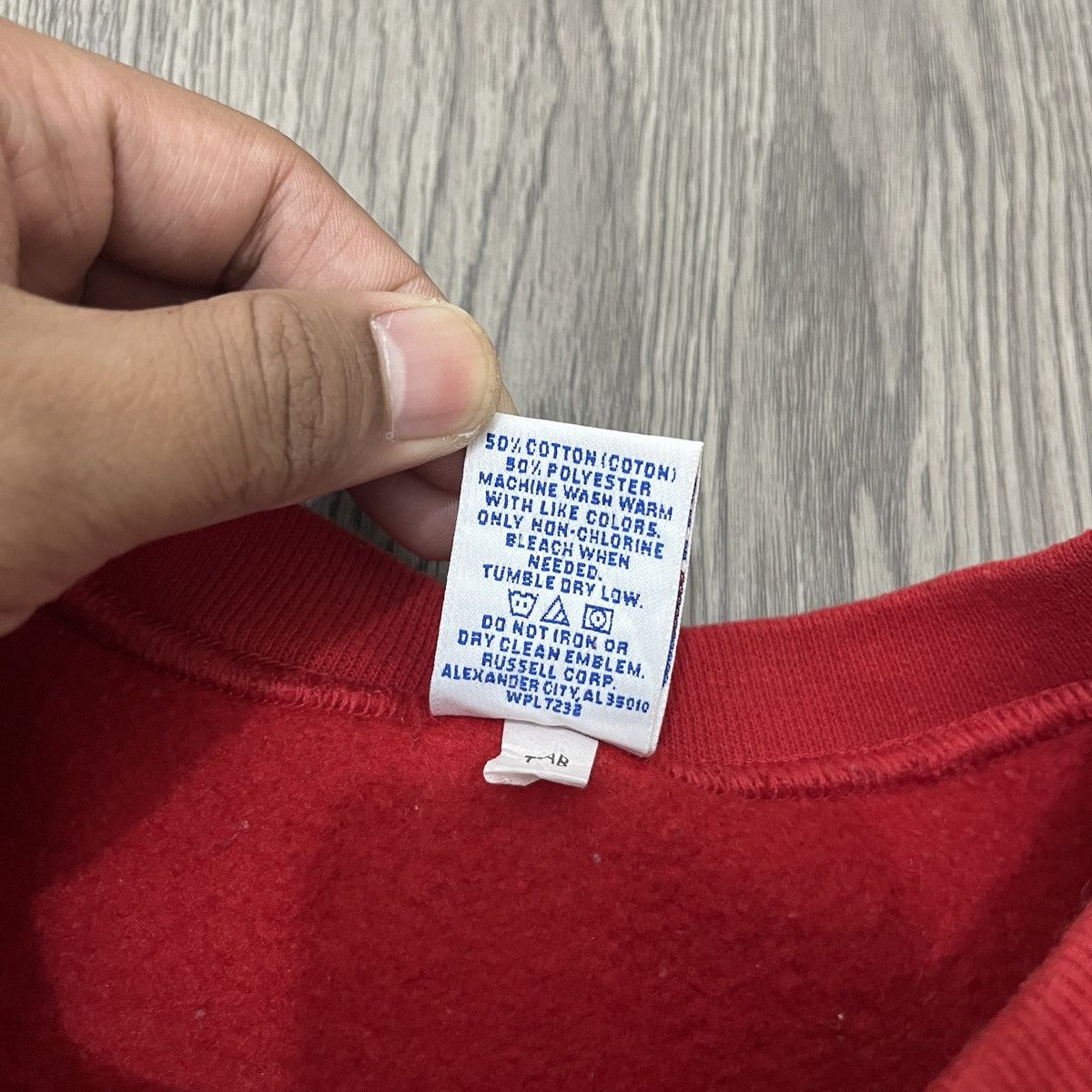 Russell Athletic 90s Blank Crewneck Russell Athletic Red Chili ifsixwasnine Size US M / EU 48-50 / 2 - 10 Thumbnail