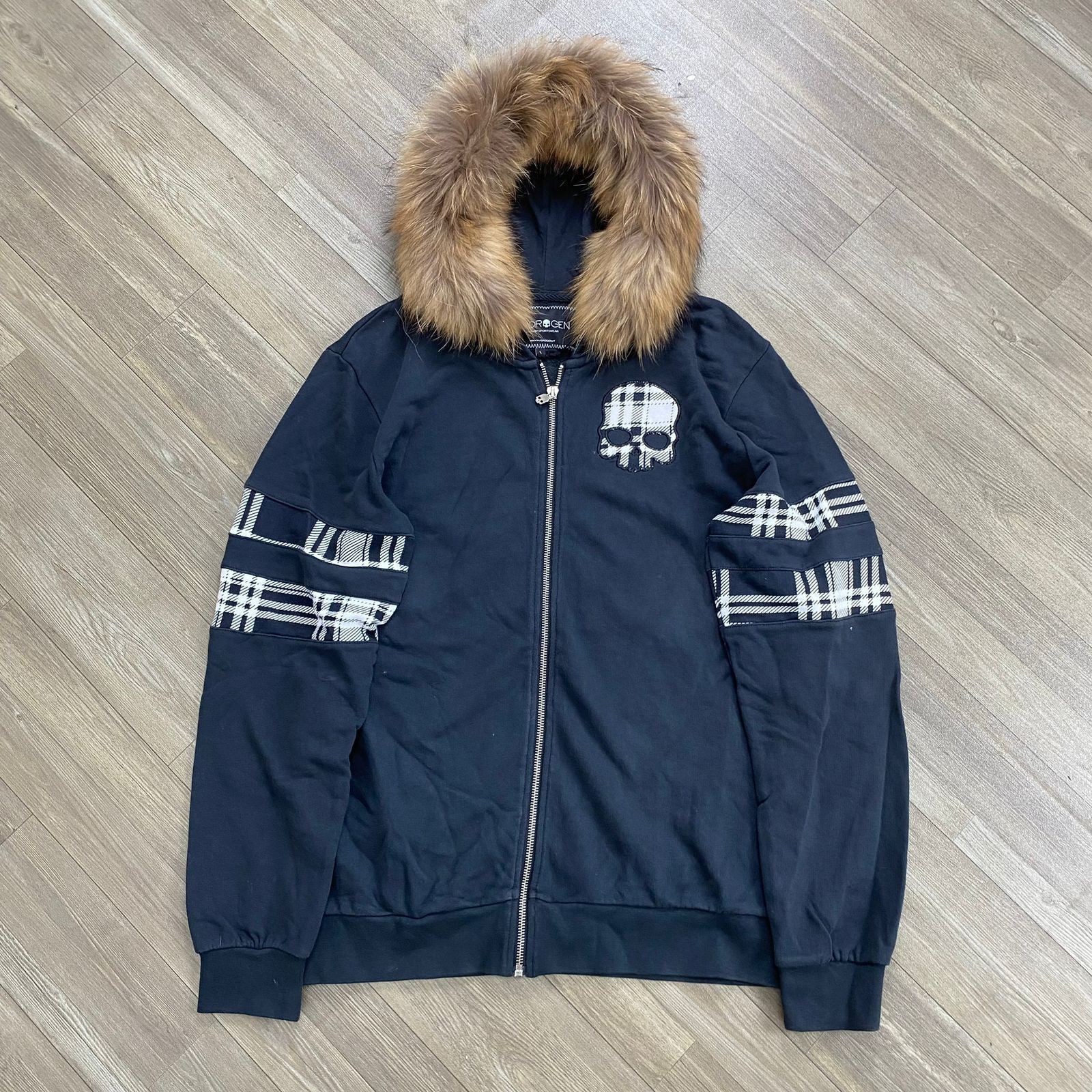 Japanese Brand 2000's Over Fur Hoodie HBA LGB Style | Grailed