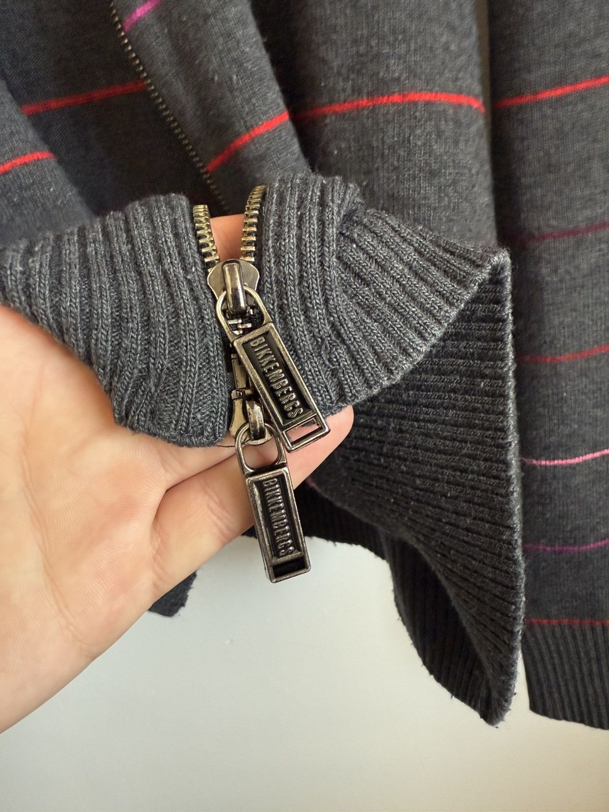 Dirk Bikkembergs Dirk Bikkembergs Vintage Zip Knit Sweater-Unisex– Logo Back Size US M / EU 48-50 / 2 - 11 Thumbnail