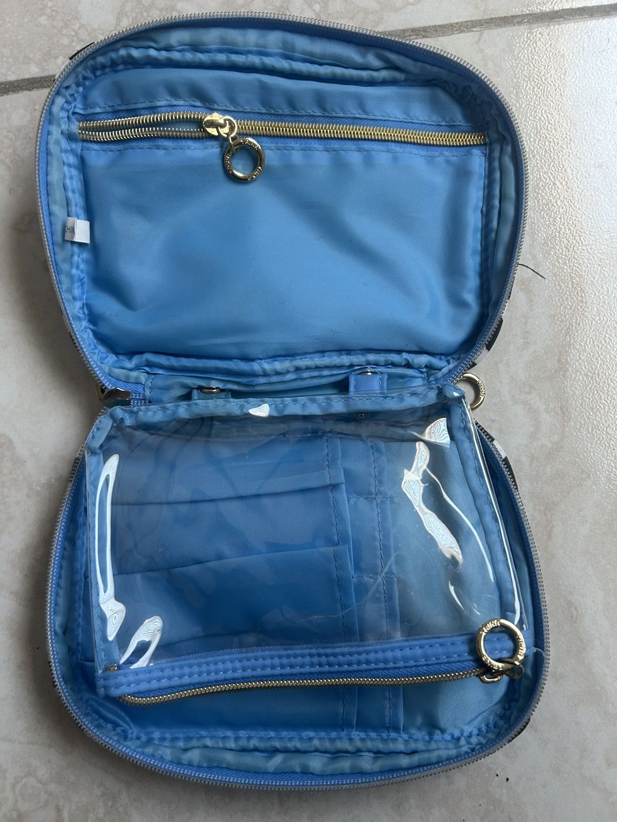 Trina Turk Trina Turk Stripped Makeup Bag Size ONE SIZE - 5 Thumbnail