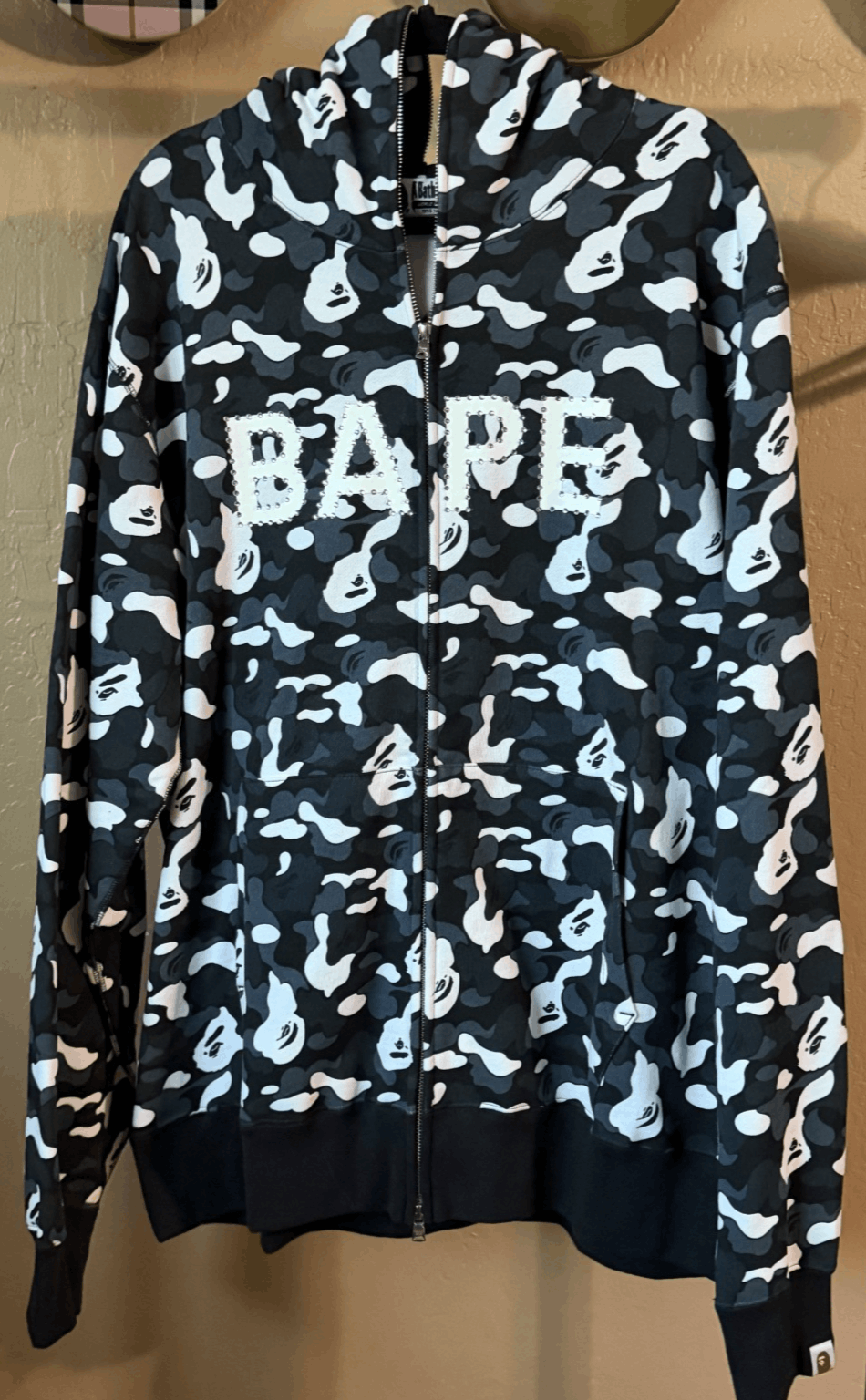 Bape Bape x Dover Street Market camo Crytsal full zip hoodie XXL Size US XXL / EU 58 / 5 - 1 Thumbnail