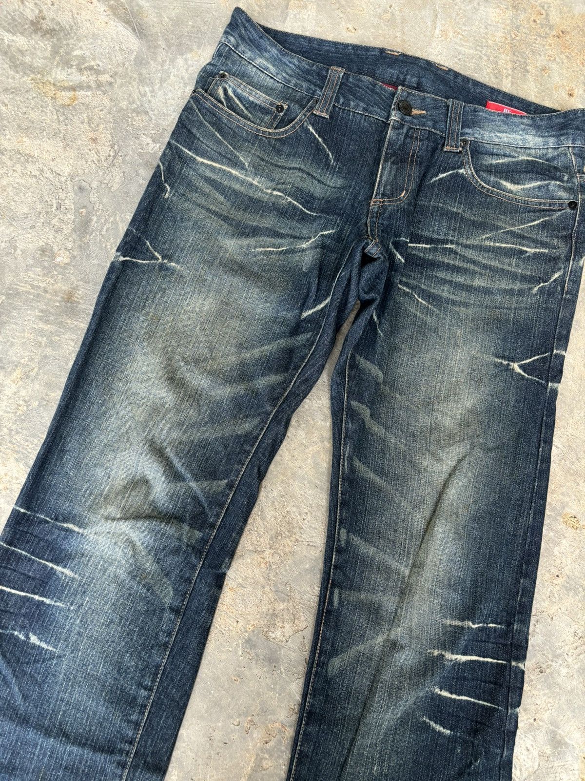 Hysteric Glamour Y2k UJ jeans Ifsixwasnine Tornado Mart Style Jeans Size US 33 - 8 Thumbnail