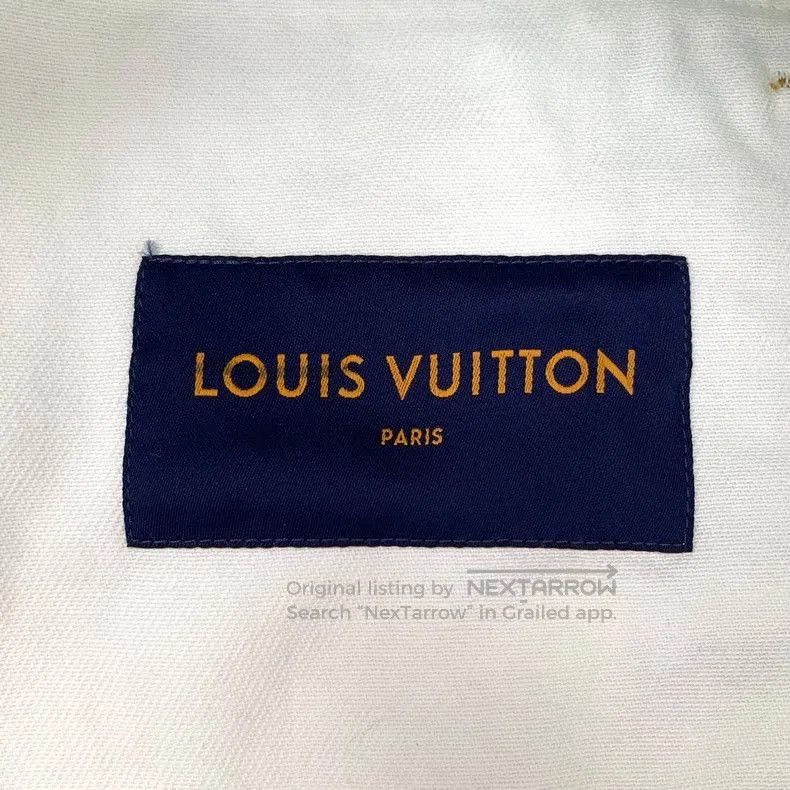 Louis Vuitton Louis Vuitton Tie-Dye Logo Denim Jacket. Size US L / EU 52-54 / 3 - 6 Thumbnail