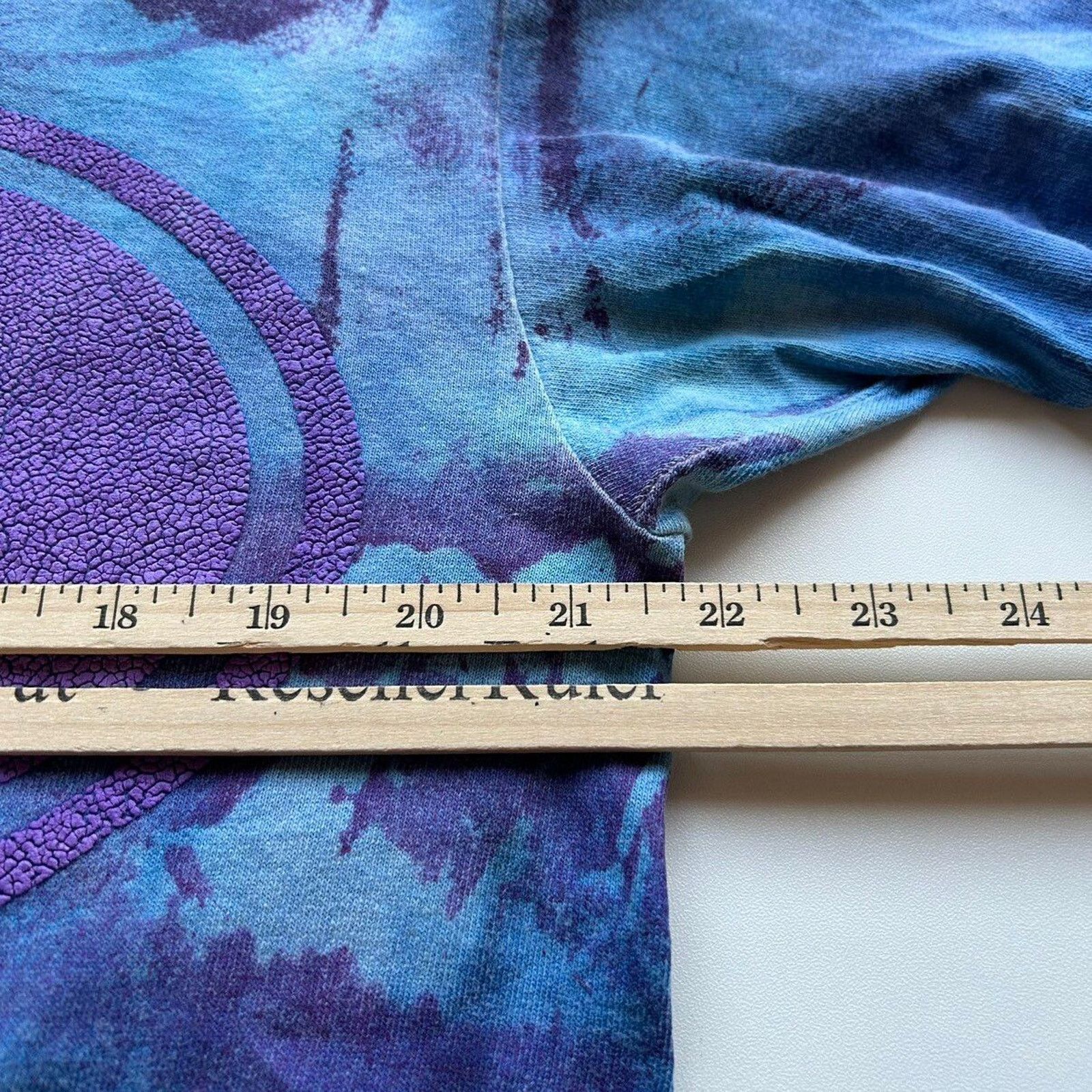 DC Comics Vintage 1991 Batman DC Comics Graphic Tie Dye T Shirt Large Size US L / EU 52-54 / 3 - 7 Thumbnail