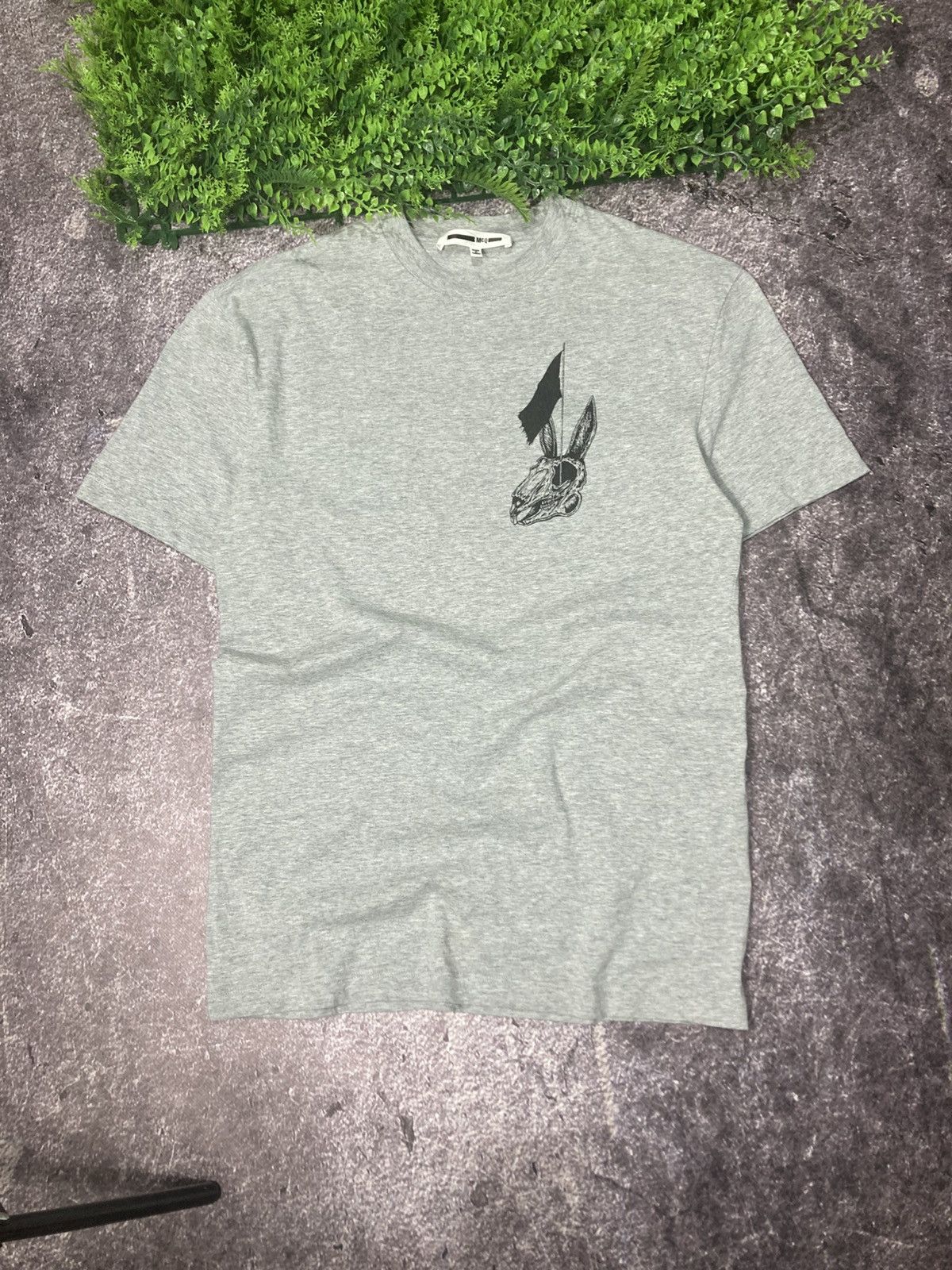 Alexander McQueen Alexander McQueen Rabbit Skull T-Shirt Tee Size US S / EU 44-46 / 1 - 2 Thumbnail