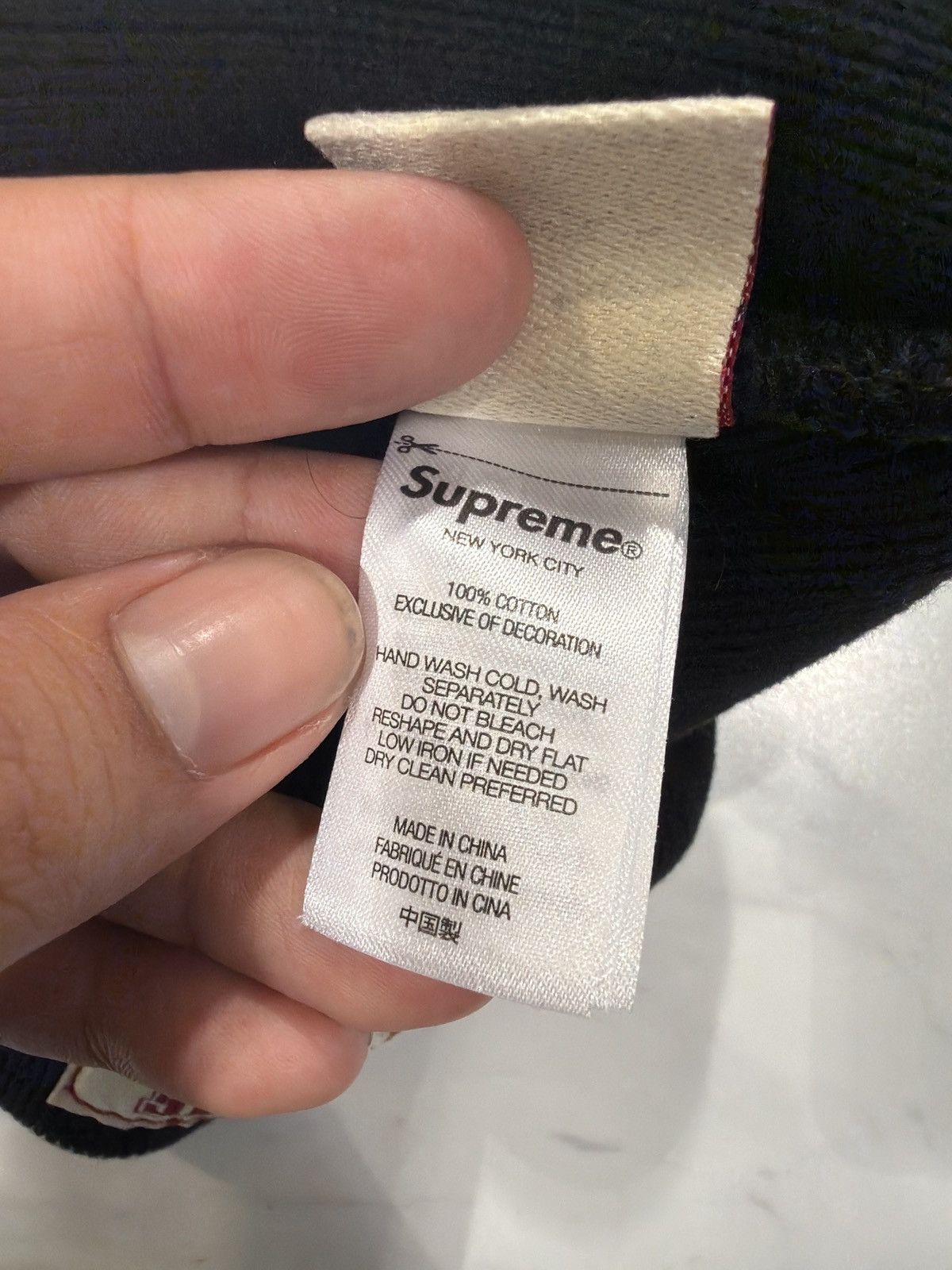 Supreme × True Religion Supreme True Religion Black Beanie Size ONE SIZE - 6 Thumbnail