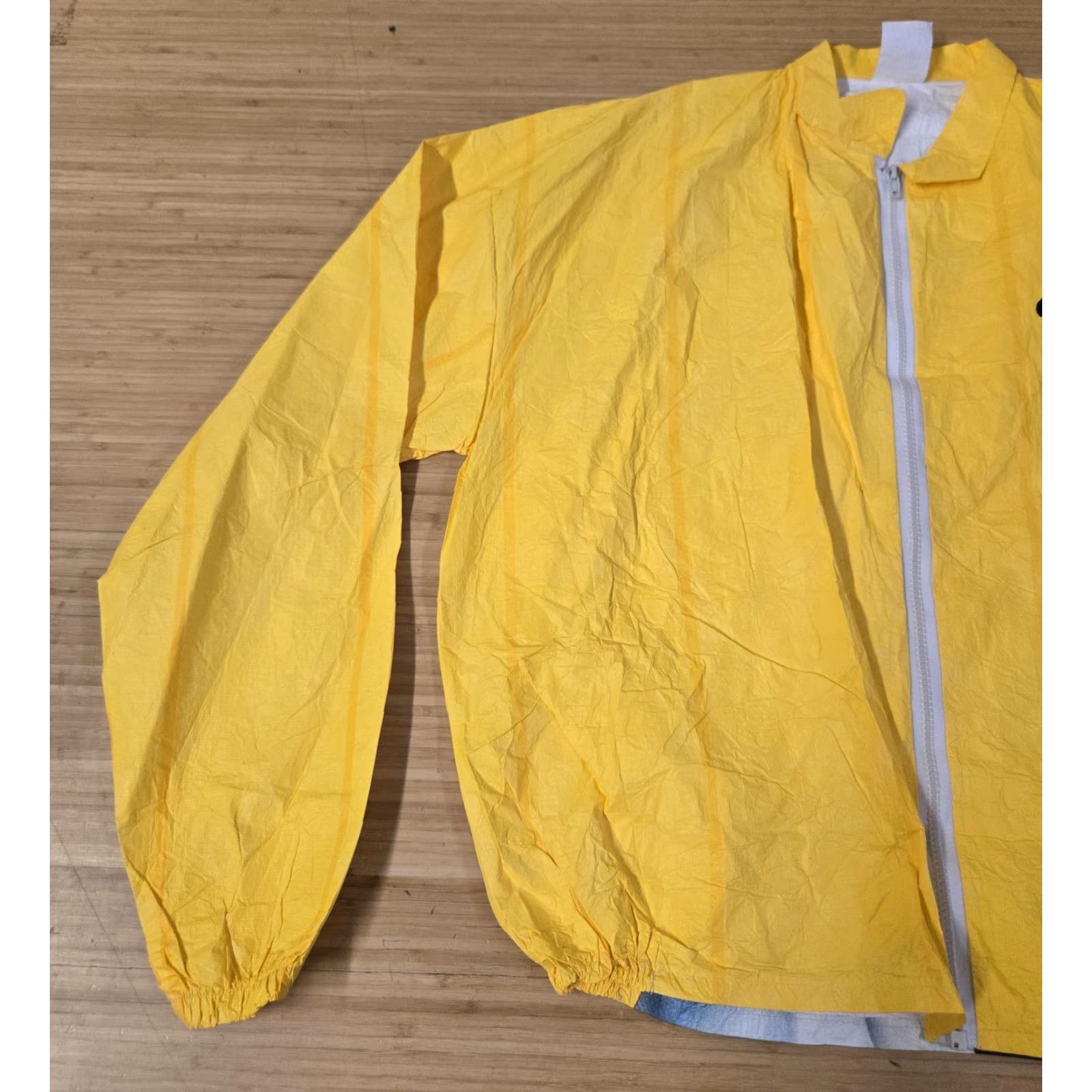 Camel VINTAGE Camel Jacket Mens XL Yellow Tyvek Blues Brothers Promo Windbreaker 90s Size US XL / EU 56 / 4 - 3 Thumbnail