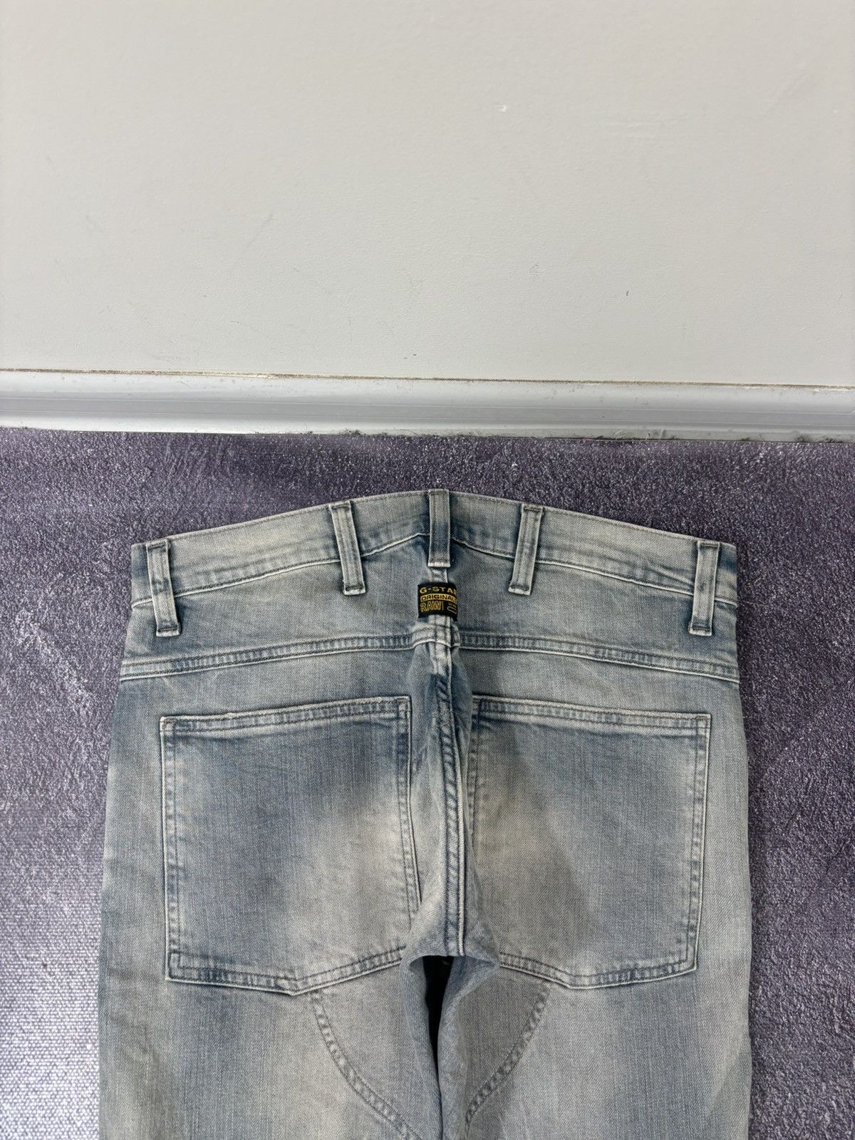 G-Star Vintage G-Star Raw 3D Slim Faded Avant Garde Denim Jeans Size US 33 - 14 Thumbnail