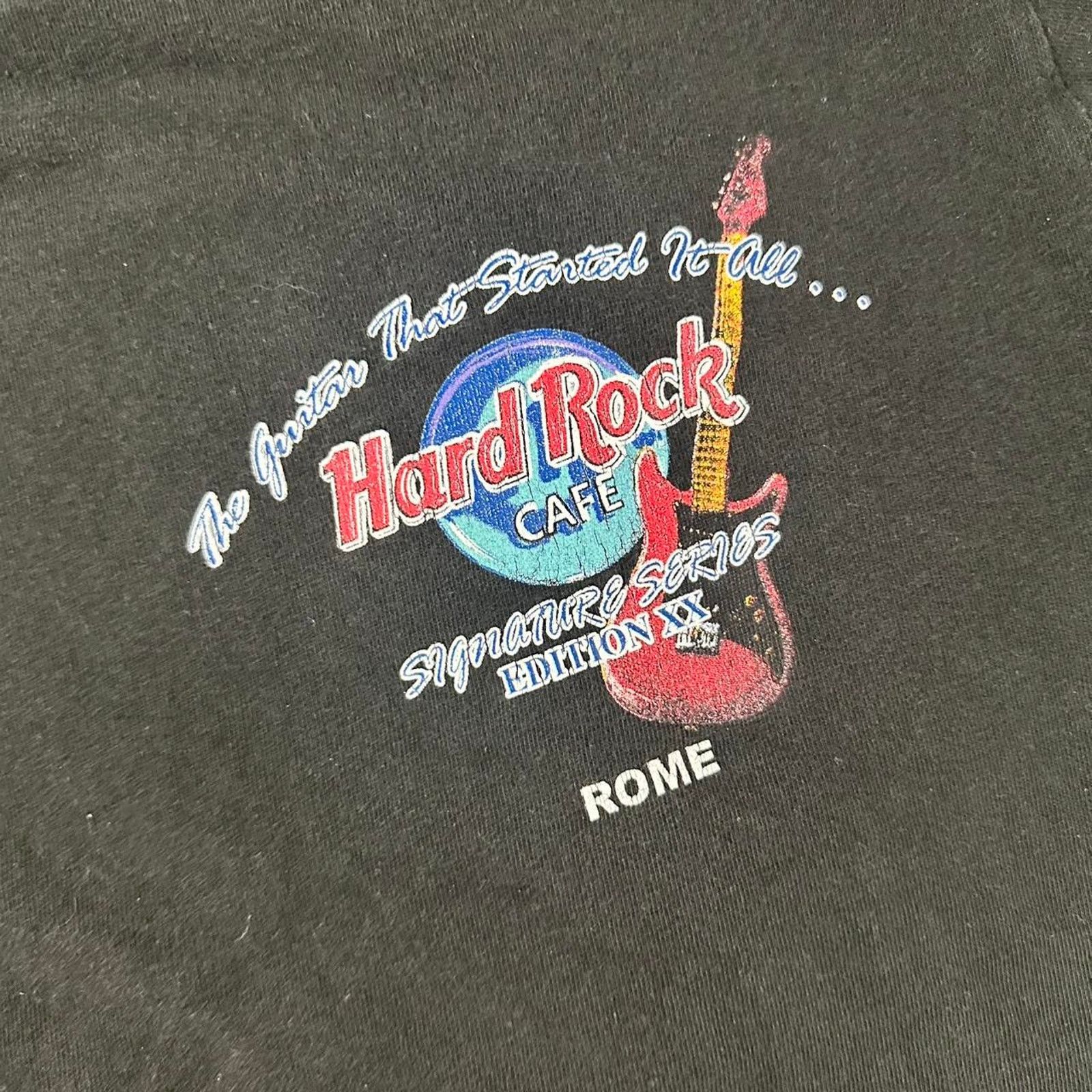 Hard Rock Cafe Hard Rock Cafe Rome x Eric Clapton Graphic T-Shirt - M Size US M / EU 48-50 / 2 - 3 Thumbnail