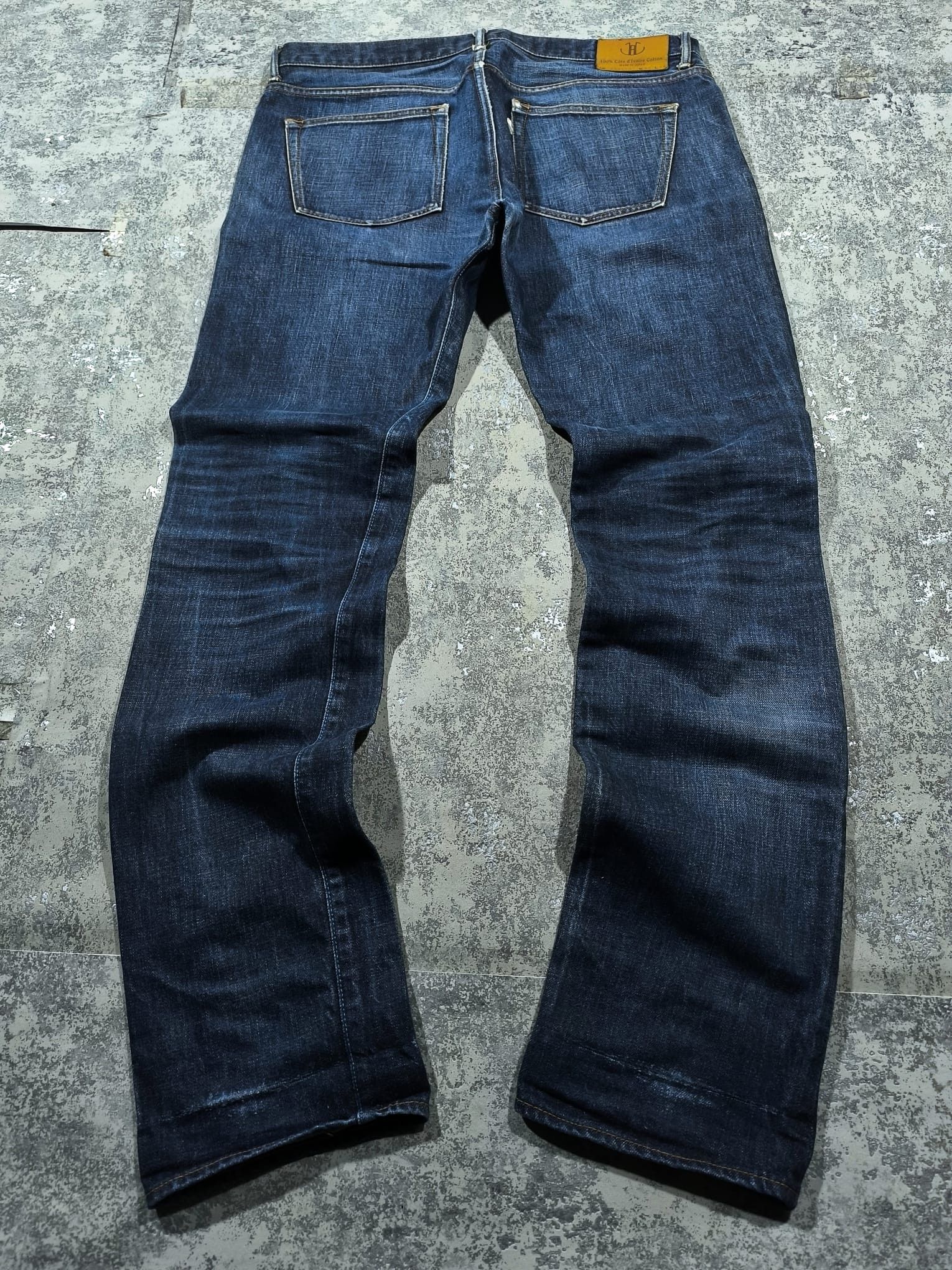 Japan Blue Vintage Japan Blue Faded Distressed Selvedge Denim Jeans Size US 36 / EU 52 - 3 Thumbnail