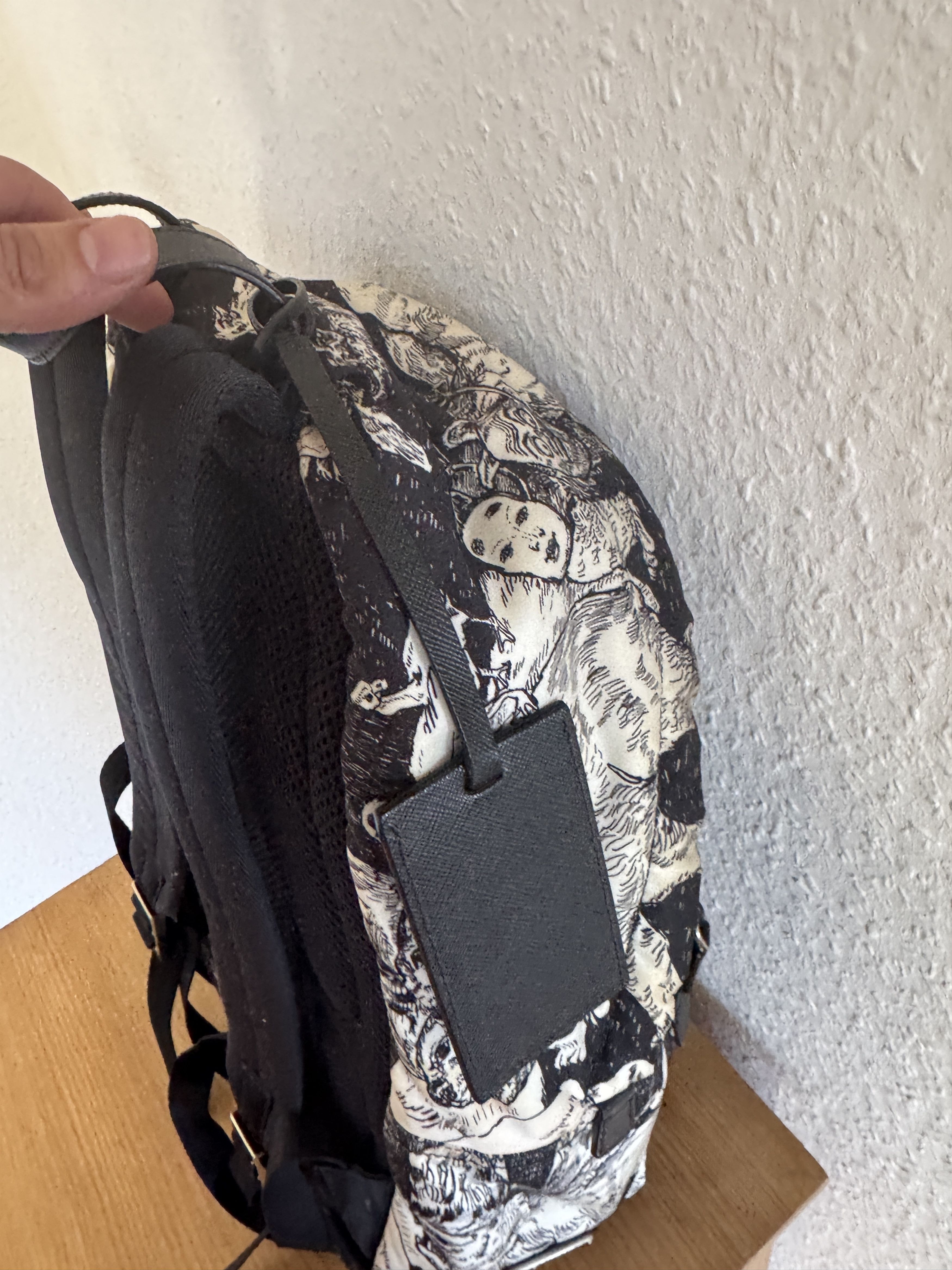 Prada Christophe Chemin Survival Utopia Print Backpack Size ONE SIZE - 16 Thumbnail
