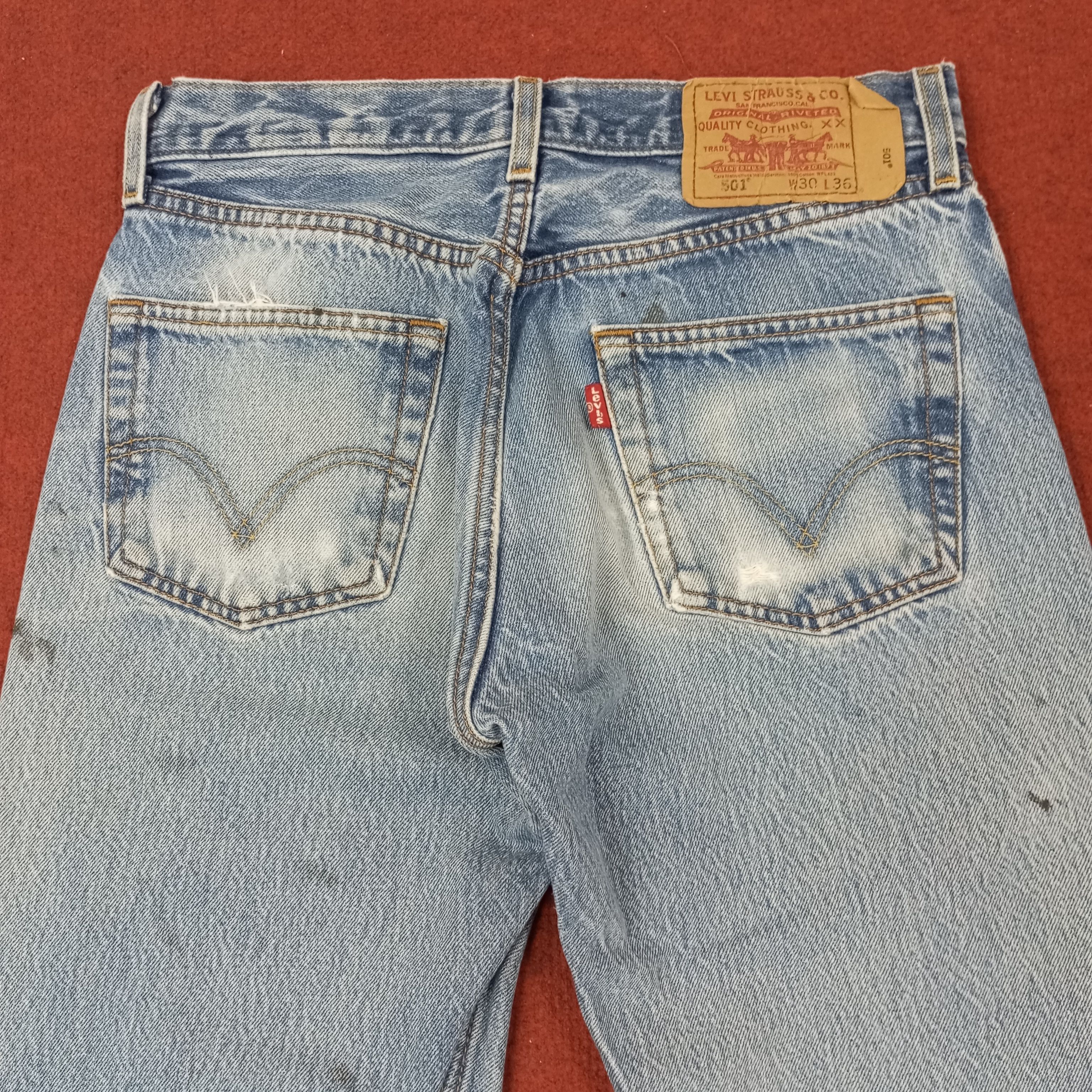 Levi's Levis 501 Streetwear Distressed Jeans c252n10 Size US 28 / EU 44 - 5 Thumbnail
