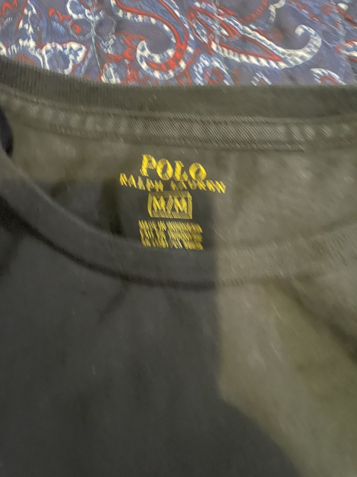 Polo Ralph Lauren Polo Ralph Lauren Black Tee Size US M / EU 48-50 / 2 - 2 Thumbnail