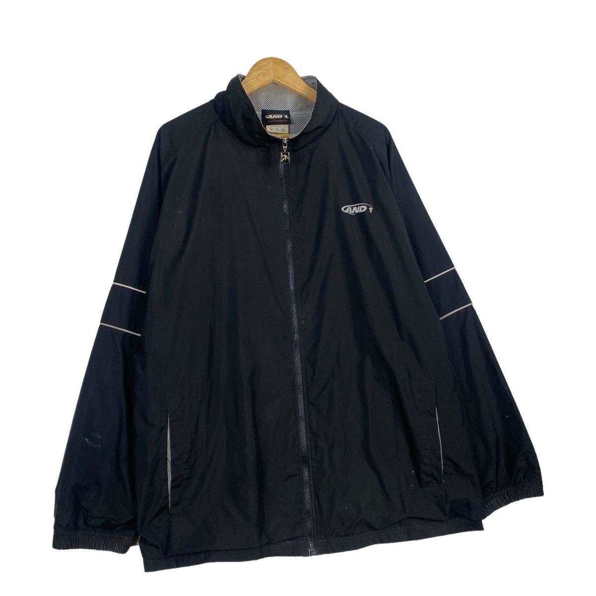 Japanese Brand × Vintage Vintage 90s AND1 Basketball windbreaker Size US XL / EU 56 / 4 - 3 Thumbnail