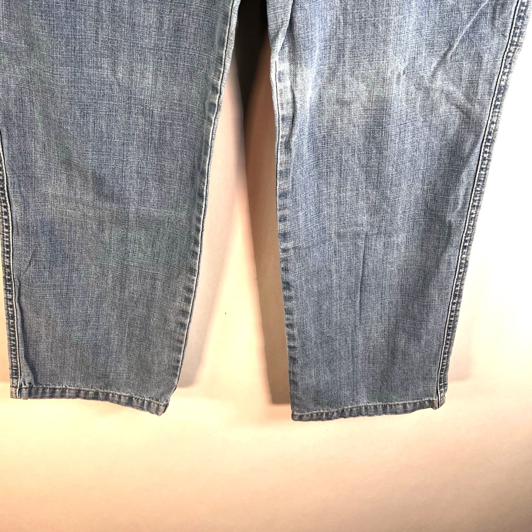 Tommy Hilfiger VINTAGE Tommy Hilfiger Carpenter Capri Denim Jeans Womens 4 Flag Pocket Streetwear Capris Size 27" / US 4 / IT 40 - 4 Thumbnail