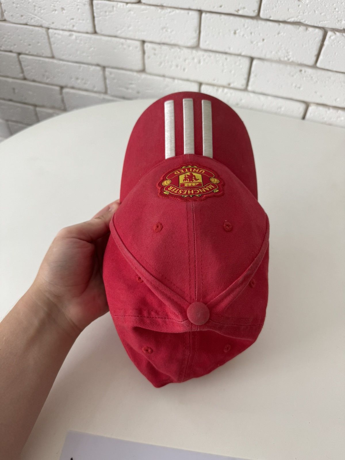 Adidas Manchester United adidas vintage cap hat Size ONE SIZE - 4 Thumbnail