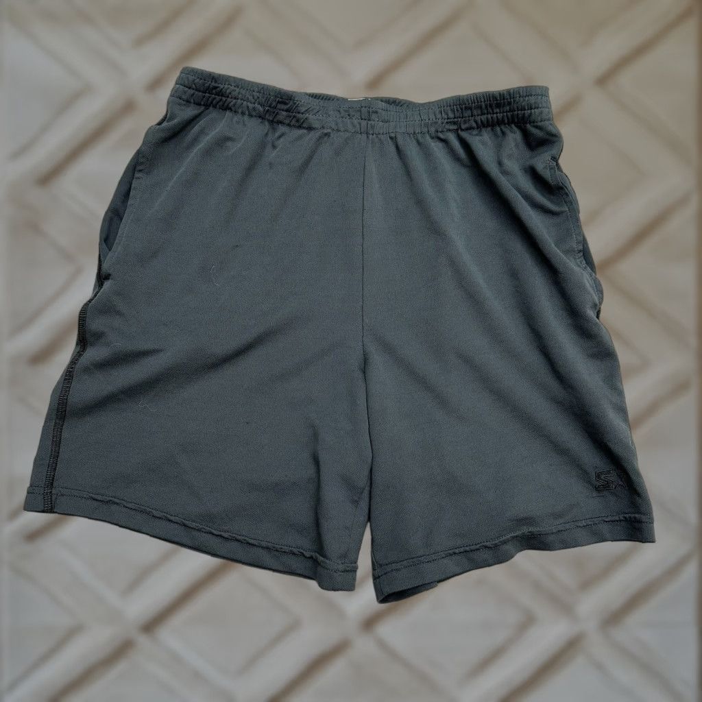 Starter Starter Basketball Shorts Mens Small Gray Elastic Waist Pockets 28x7 Athletic Breathers Lightweight Casual Sports Size US 29 - 1 Thumbnail