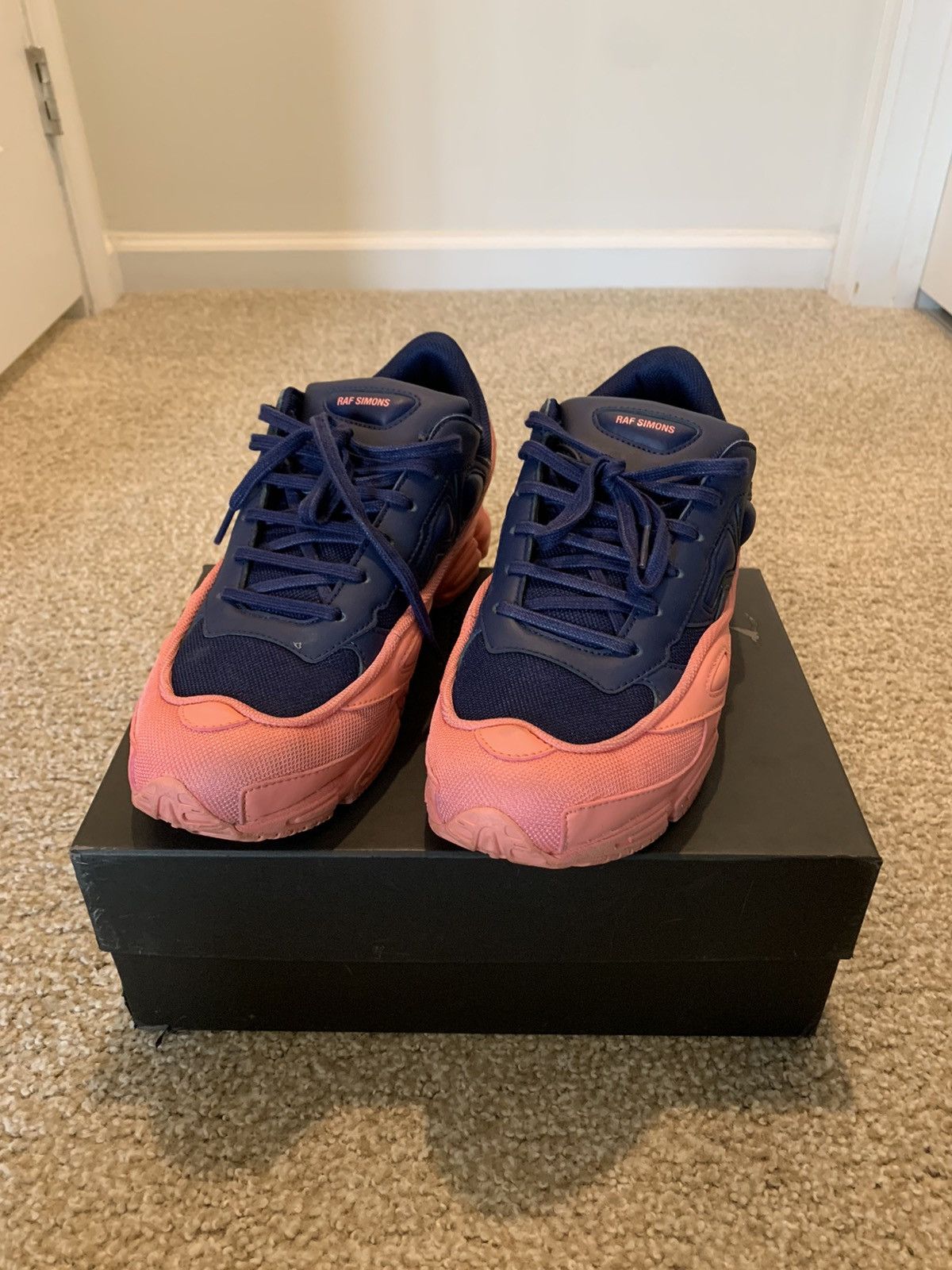 adidas ozweego raf simons tacros dark blue