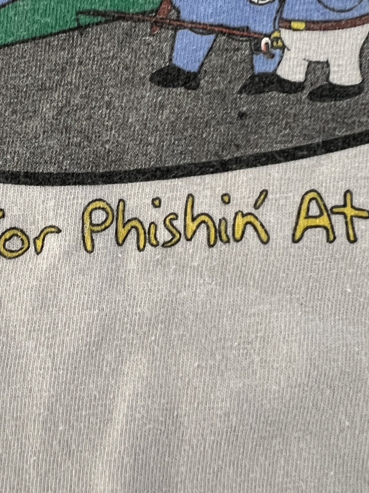 The Simpsons Phish Simpsons Rare 2004 Vintage Last Chance Phishin Creek Size US S / EU 44-46 / 1 - 4 Thumbnail