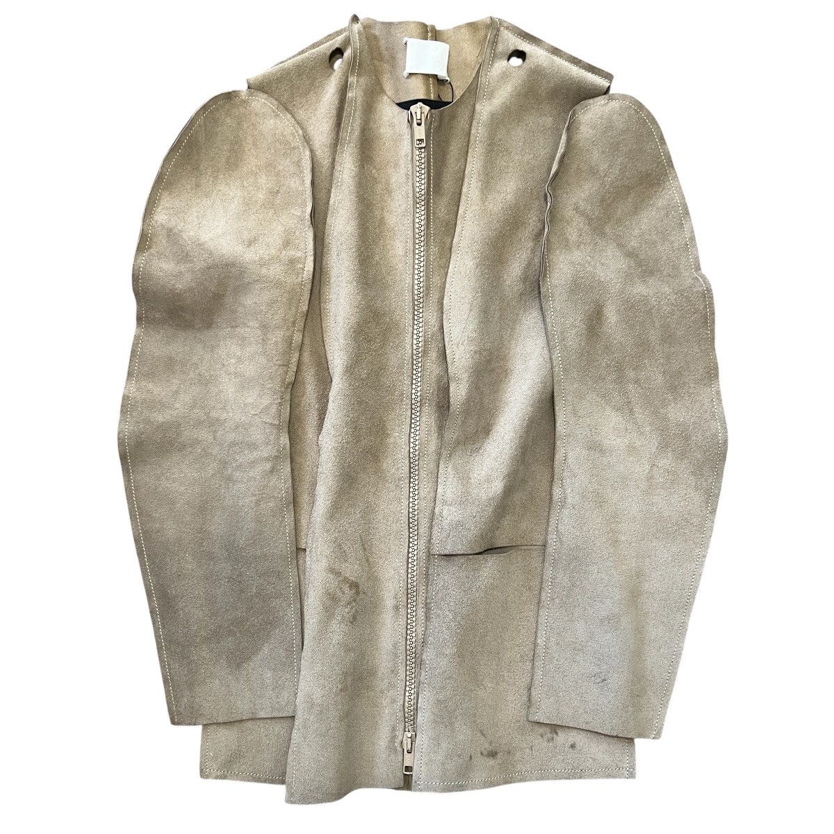 MAISON MARTIN MARGIELA SS1998 Artisanal “Flat” Suede Jacket