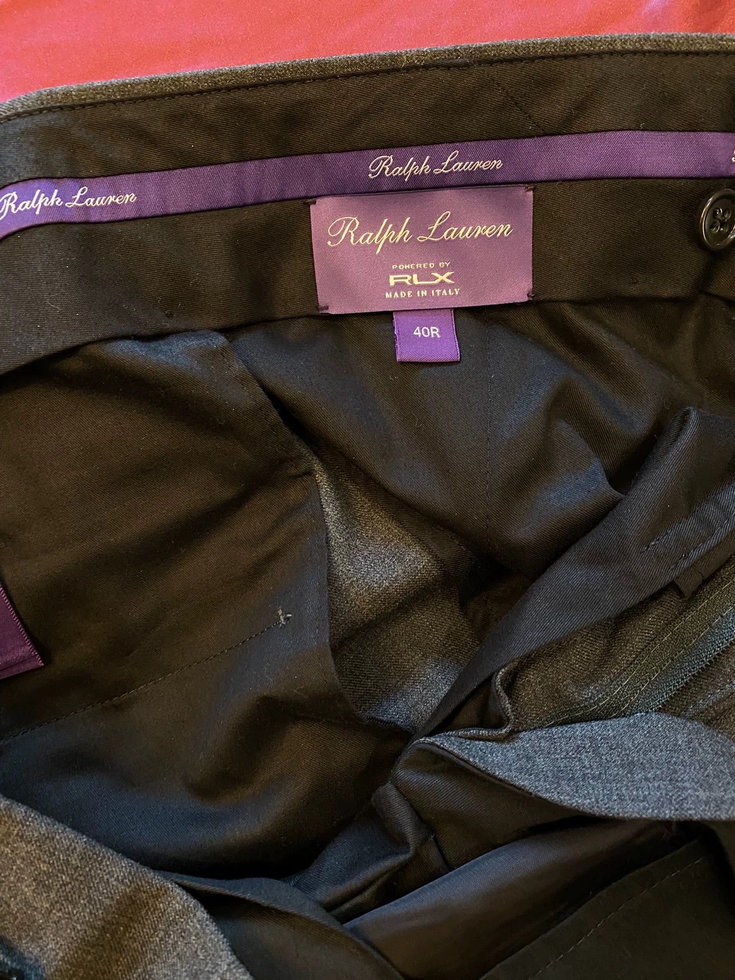 Polo Ralph Lauren RRL Purple Label Charcoal Wool Suit 40R NWT Italy Size 40R - 7 Thumbnail
