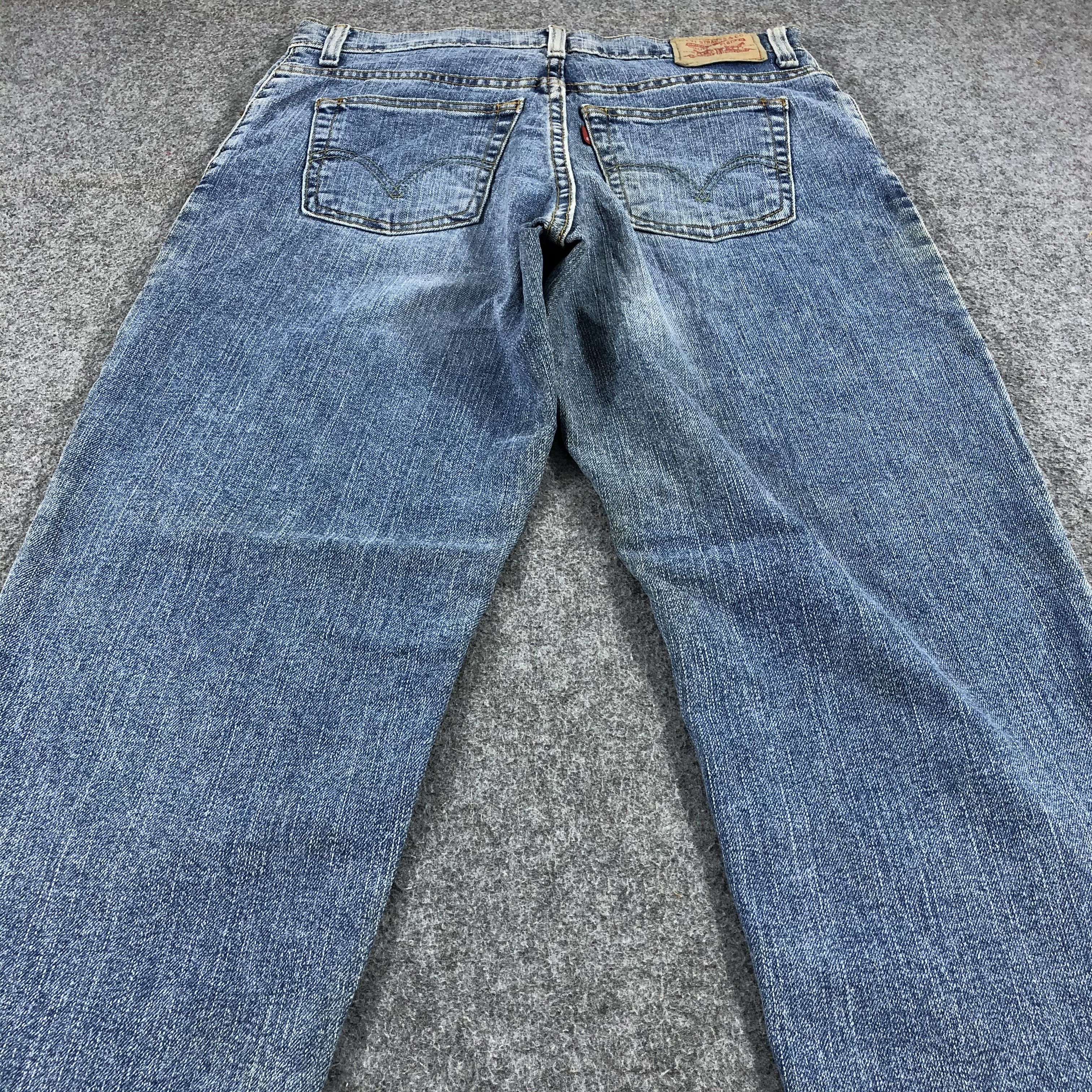 Levi's Vintage Levis 550 Jeans Faded Blue Denim-J1051 Size US 32 / EU 48 - 4 Thumbnail