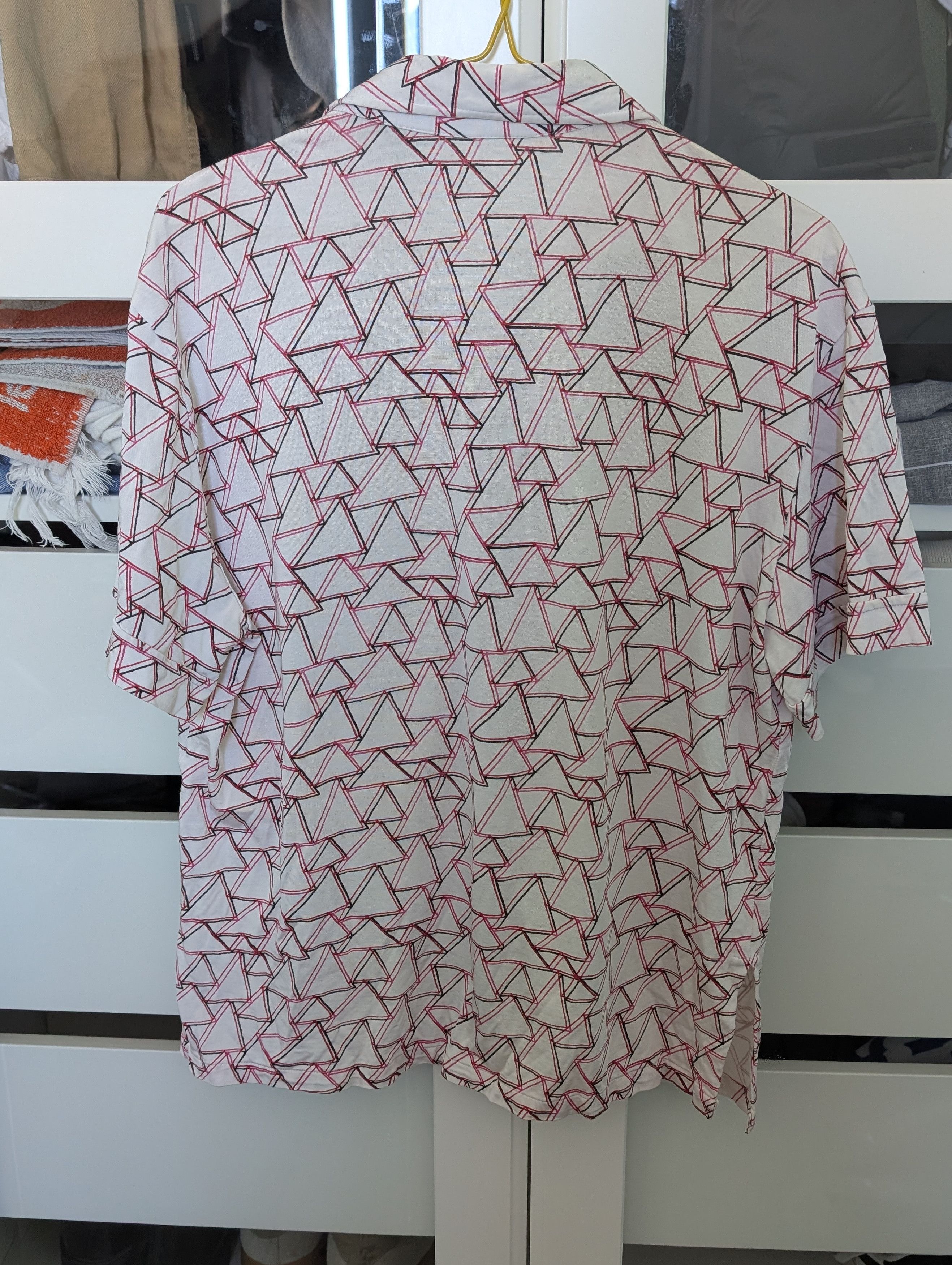 Other RARE Vintage 90s Barbara Bui Initials Geometric Print Shirt Size US S / EU 44-46 / 1 - 3 Thumbnail