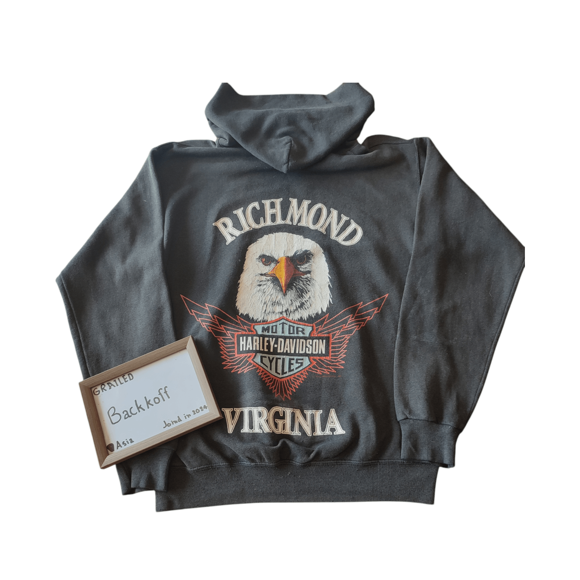 Harley Davidson × Vintage 🔥Rare🔥Vintage 1991 Harley Davidson Hoodie Size US M / EU 48-50 / 2 - 1 Thumbnail