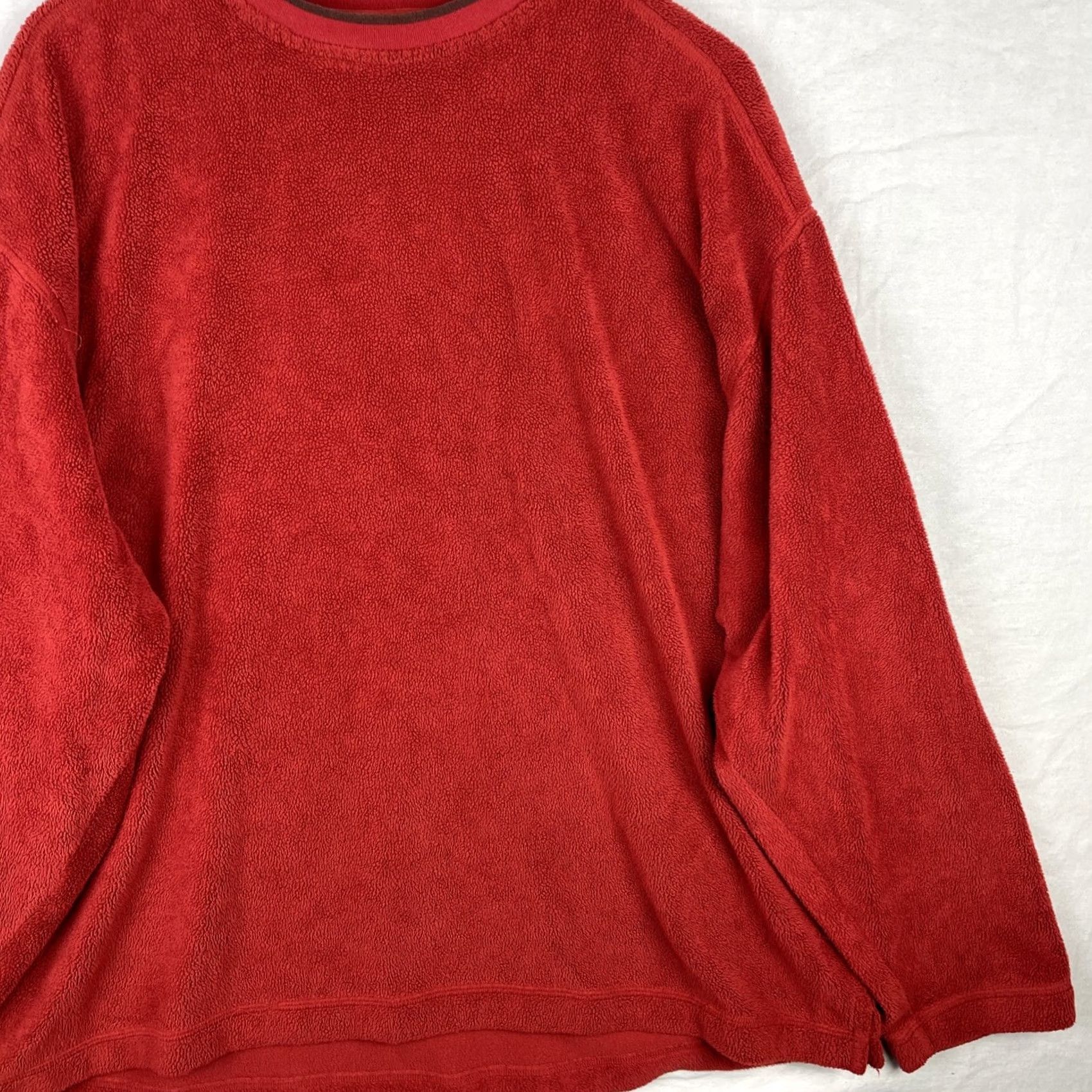 Patagonia Patagonia Rhythm Sweater Mens XL Red Fleece Plush Synchilla Sweatshirt Vintage Size US XL / EU 56 / 4 - 3 Thumbnail