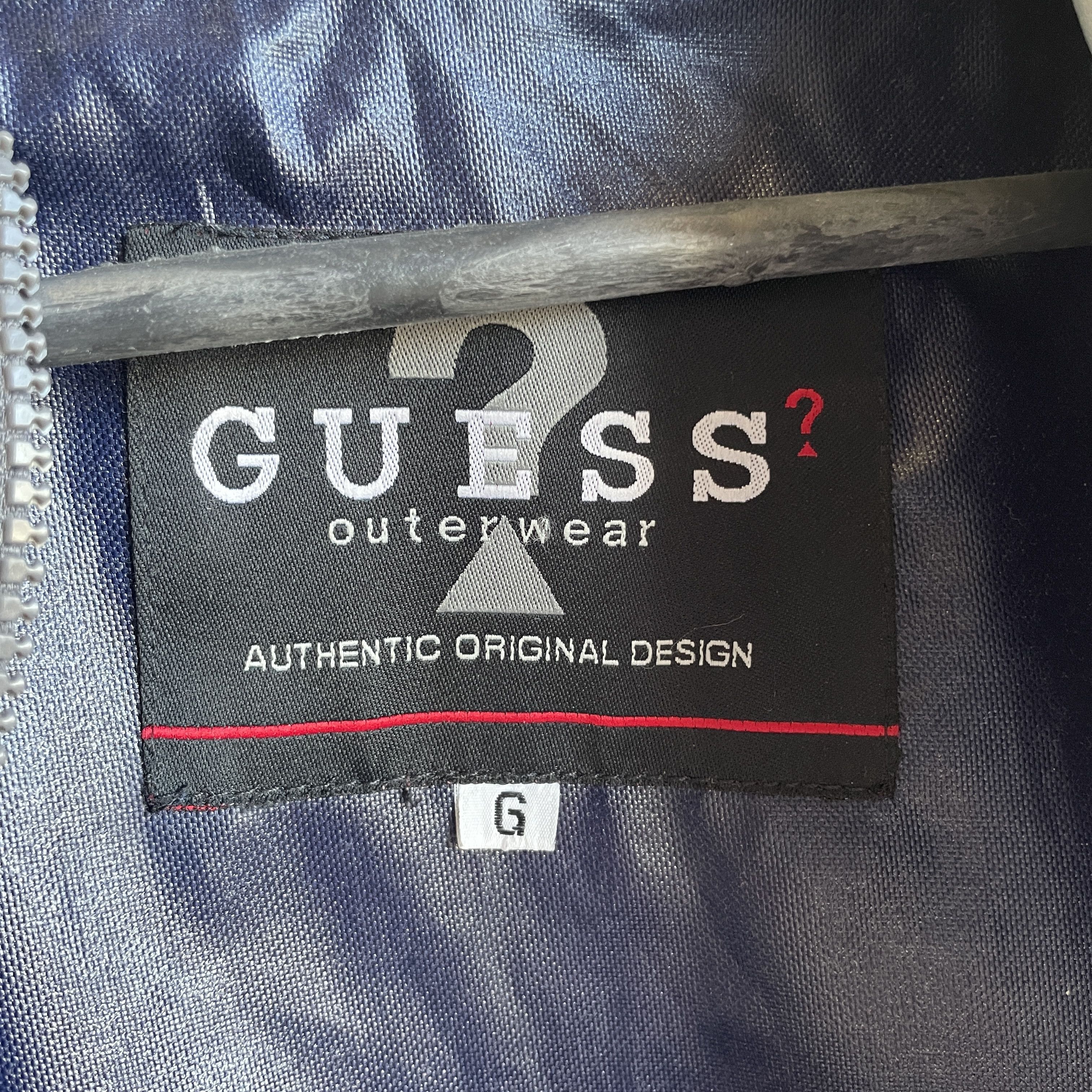 Guess Guess Vintage 90's Nylon Anorak Jacket Size L Size US L / EU 52-54 / 3 - 7 Thumbnail