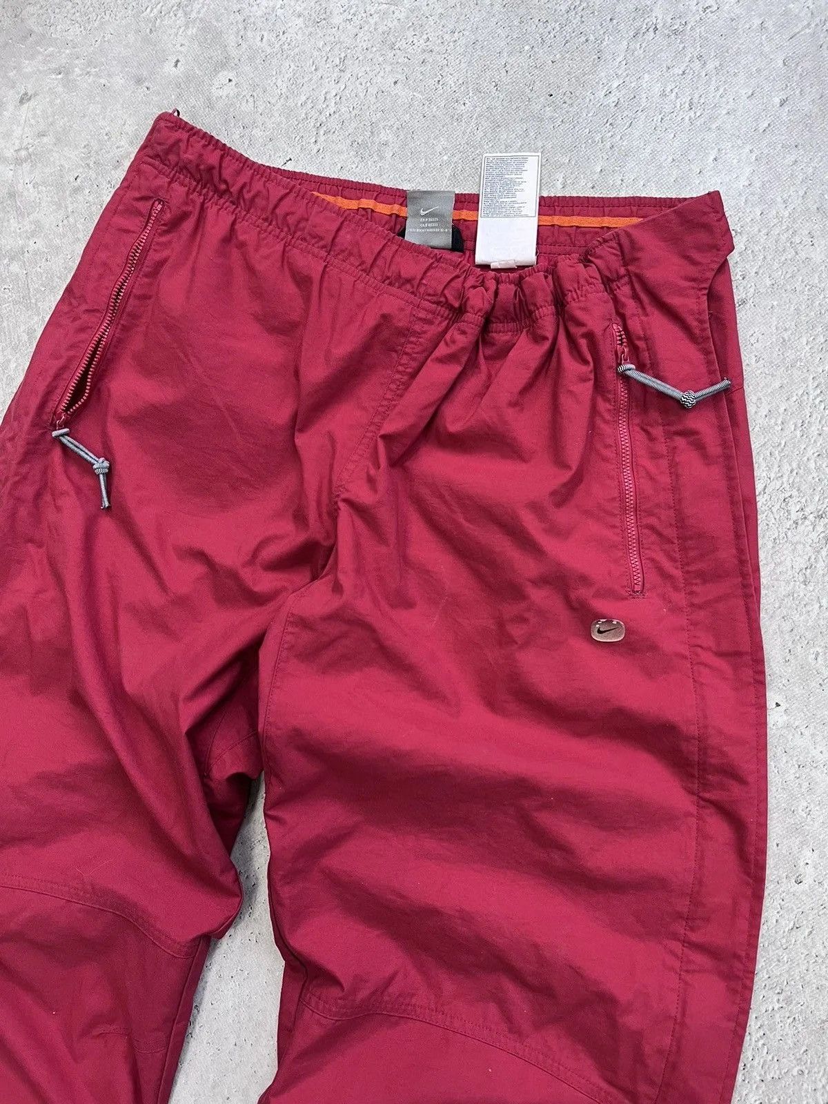 Nike Vintage rare drill full zip Nike sweatpants y2k Size US 34 / EU 50 - 3 Thumbnail