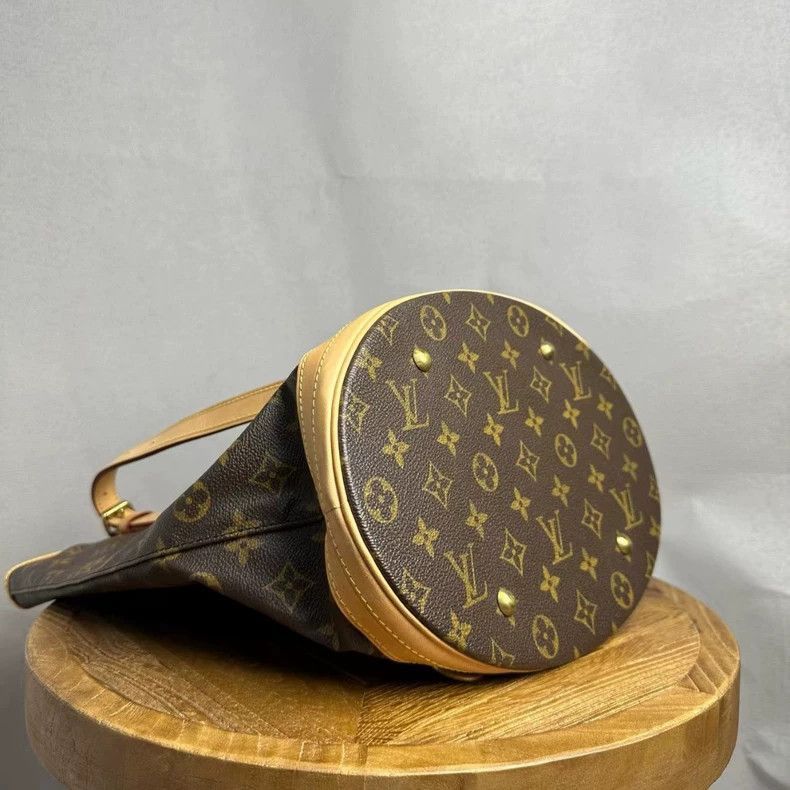 Louis Vuitton Louis Vuitton Monogram Bucket Bag Large -2505 Size ONE SIZE - 6 Thumbnail